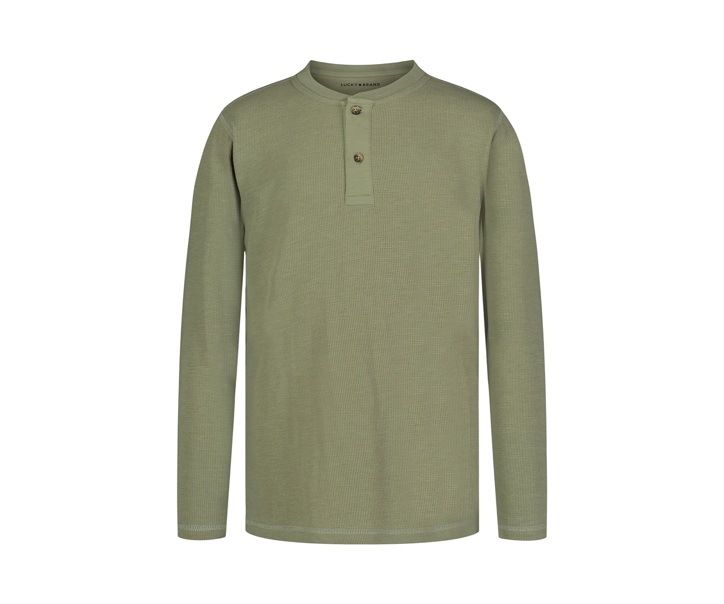 Boys 8-20 Textured Henley T-Shirt