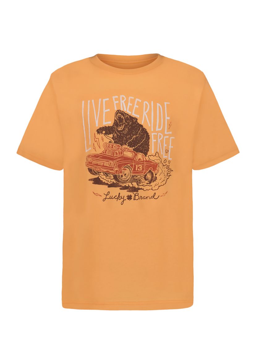 Boys 8-20 Ride Free Short Sleeve Graphic T-Shirt