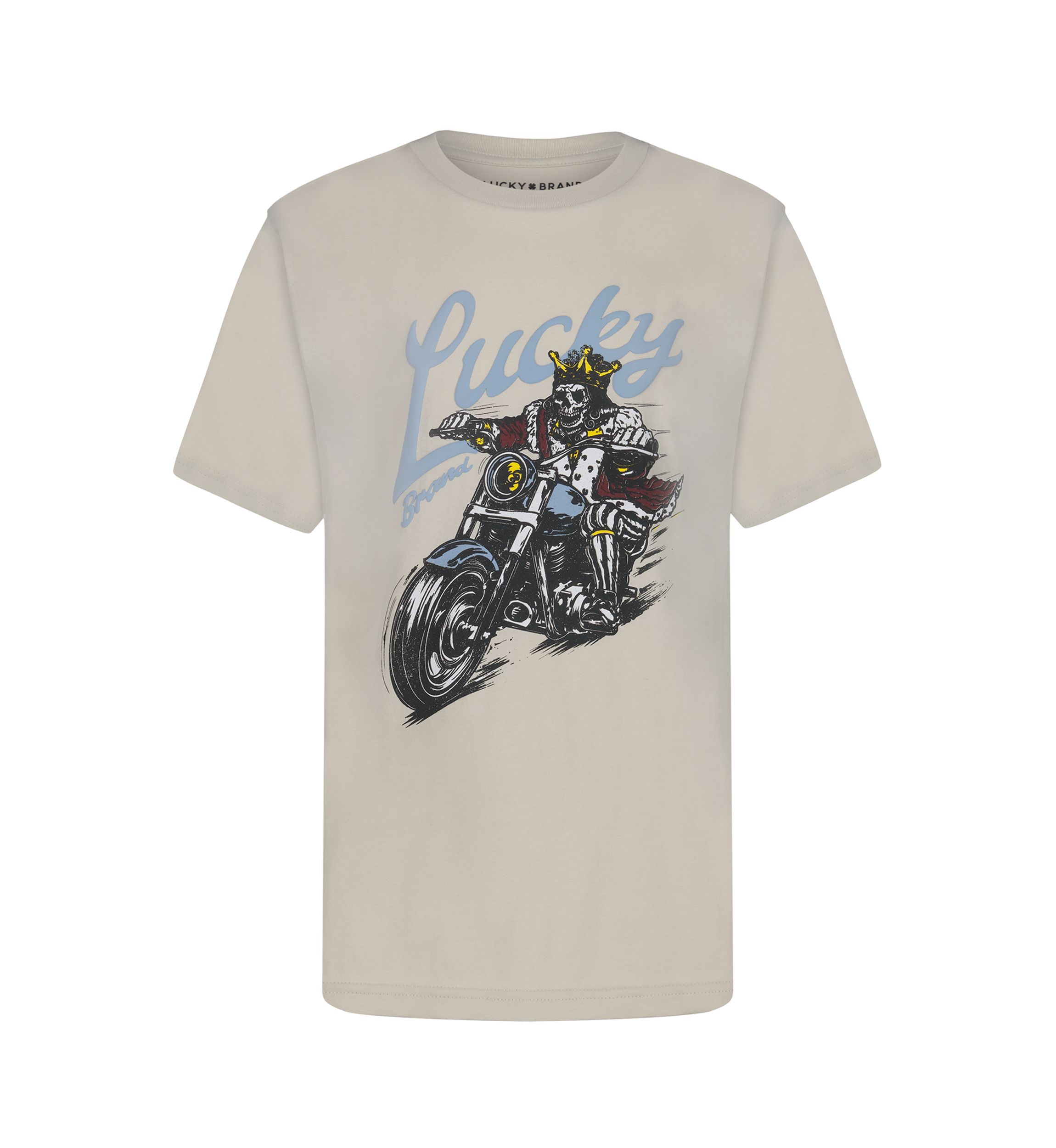 Boys 8-20 Biker King Short Sleeve Graphic T-Shirt 