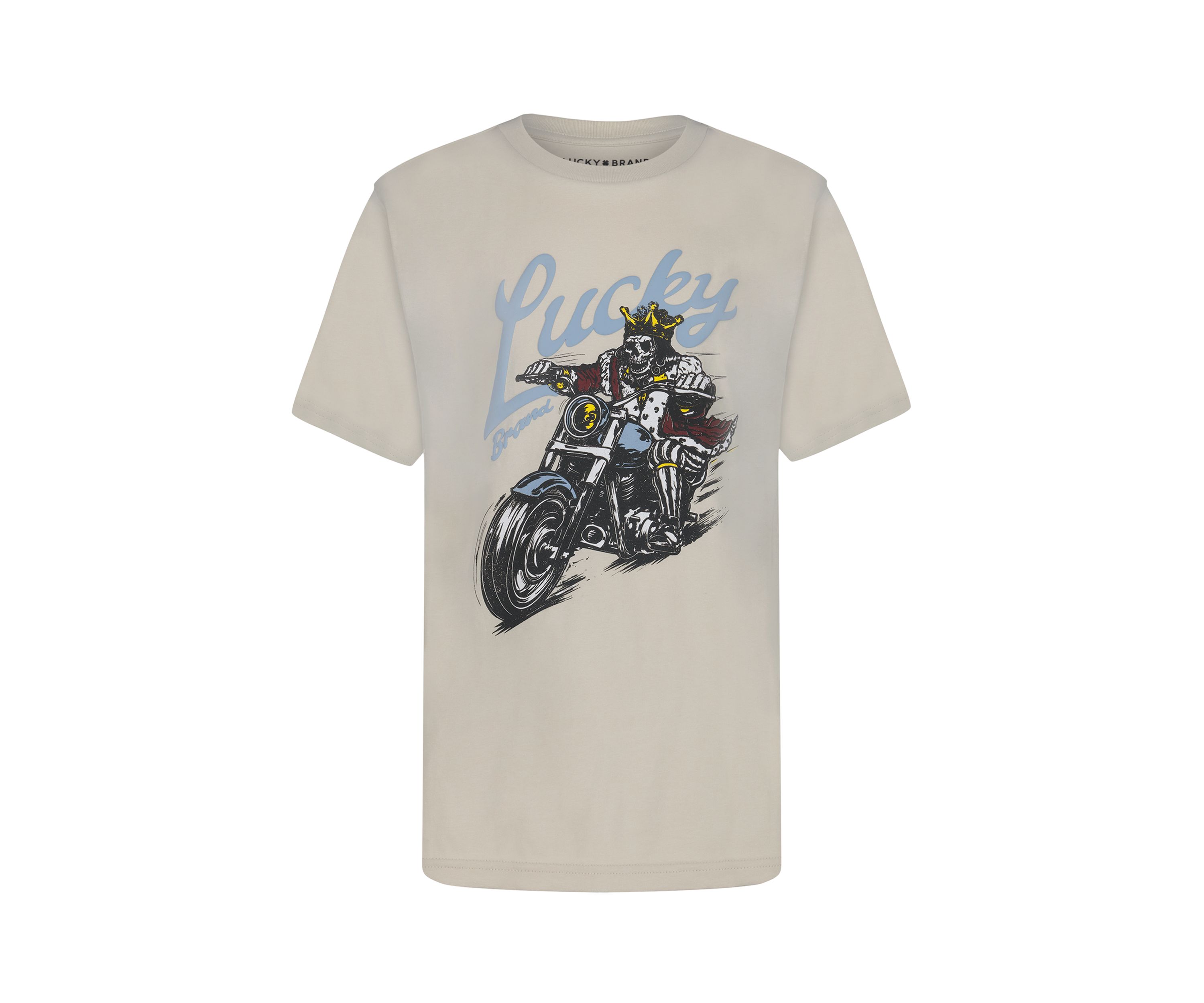 Boys 8-20 Biker King Short Sleeve Graphic T-Shirt 