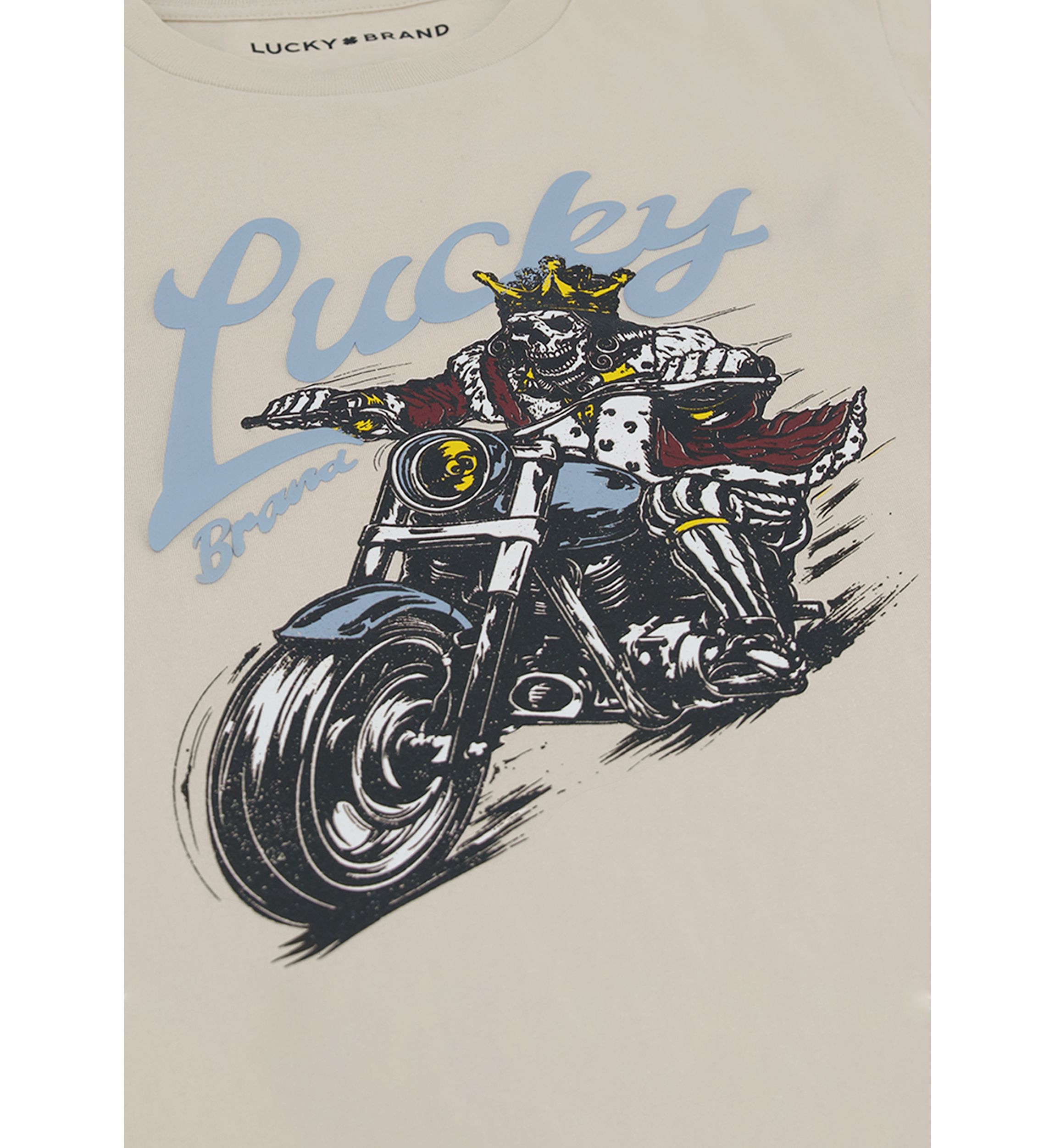 Boys 8-20 Biker King Short Sleeve Graphic T-Shirt 