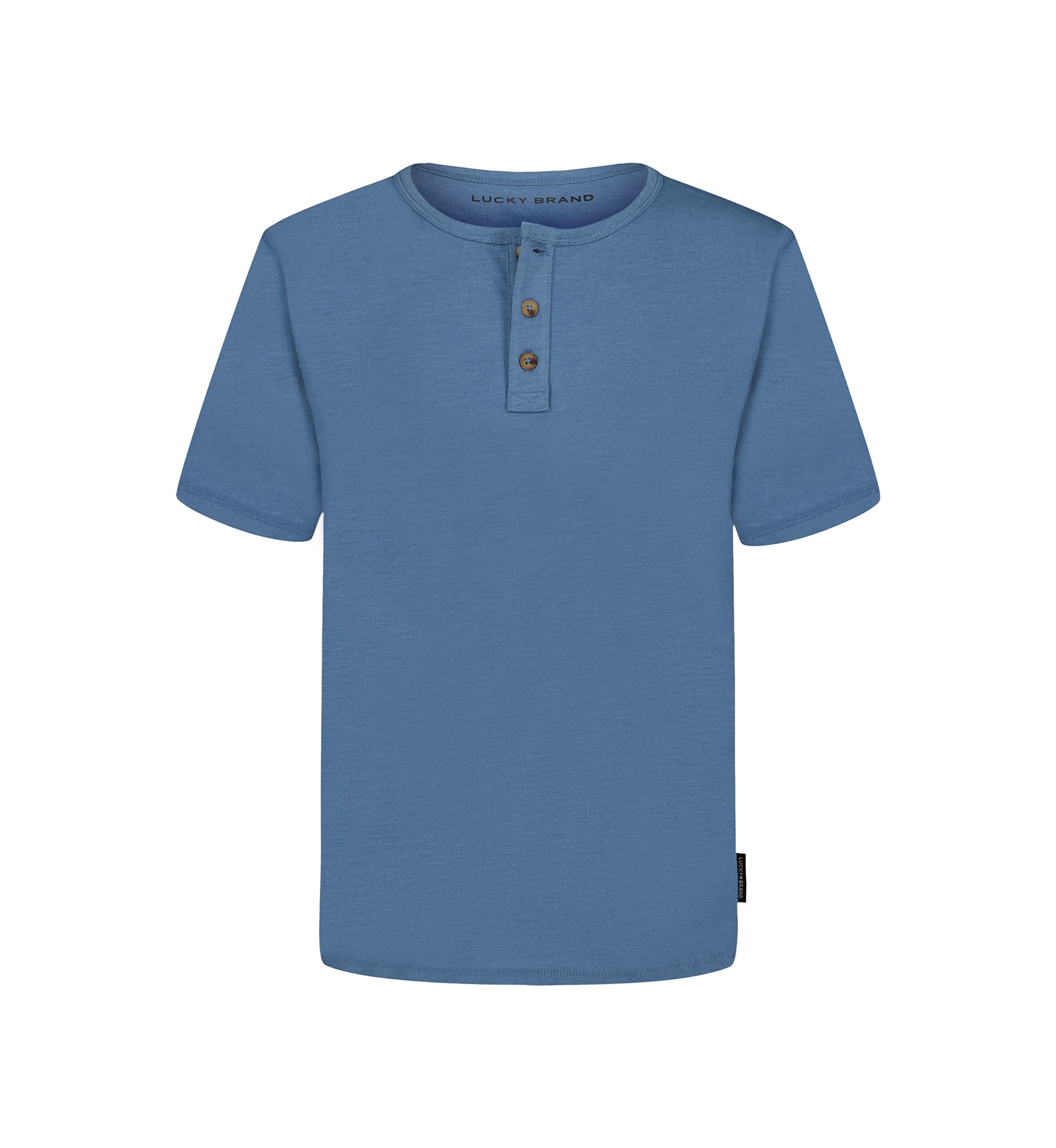 Boys 8-20 Short Sleeve Henley T-Shirt