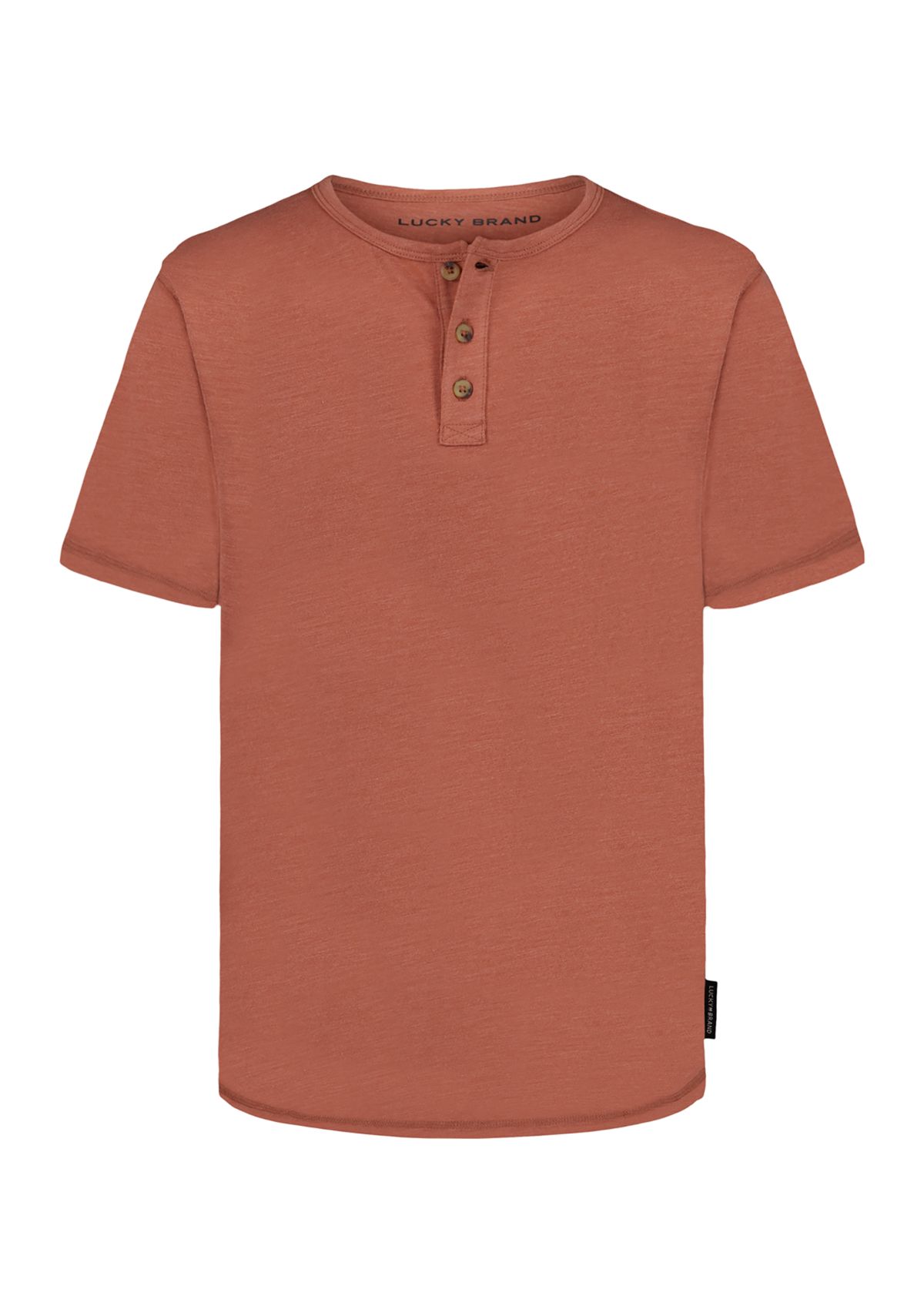 Boys 8-20 Short Sleeve Henley T-Shirt