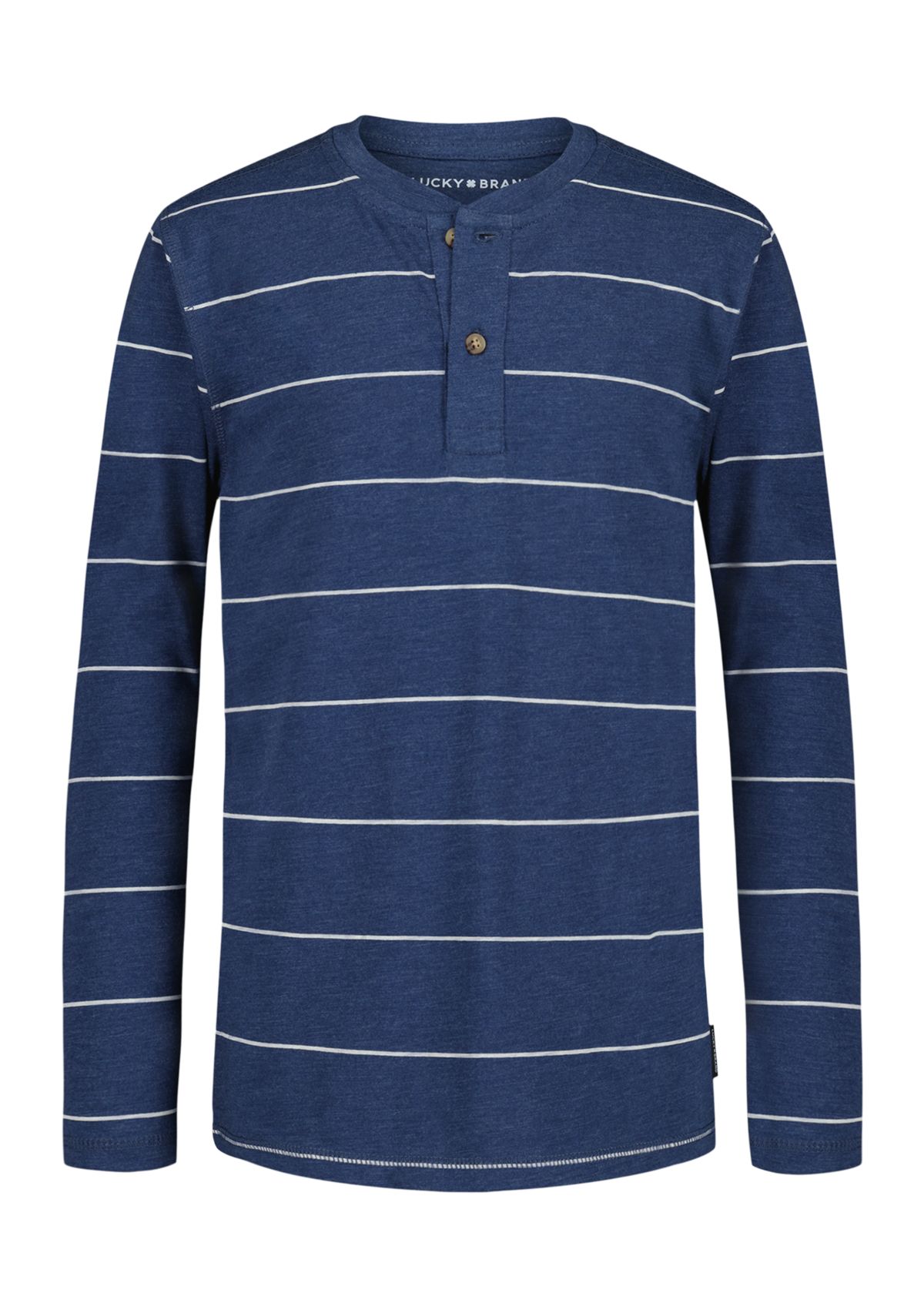 Boys 8-20 Long Sleeve Henley Shirt 