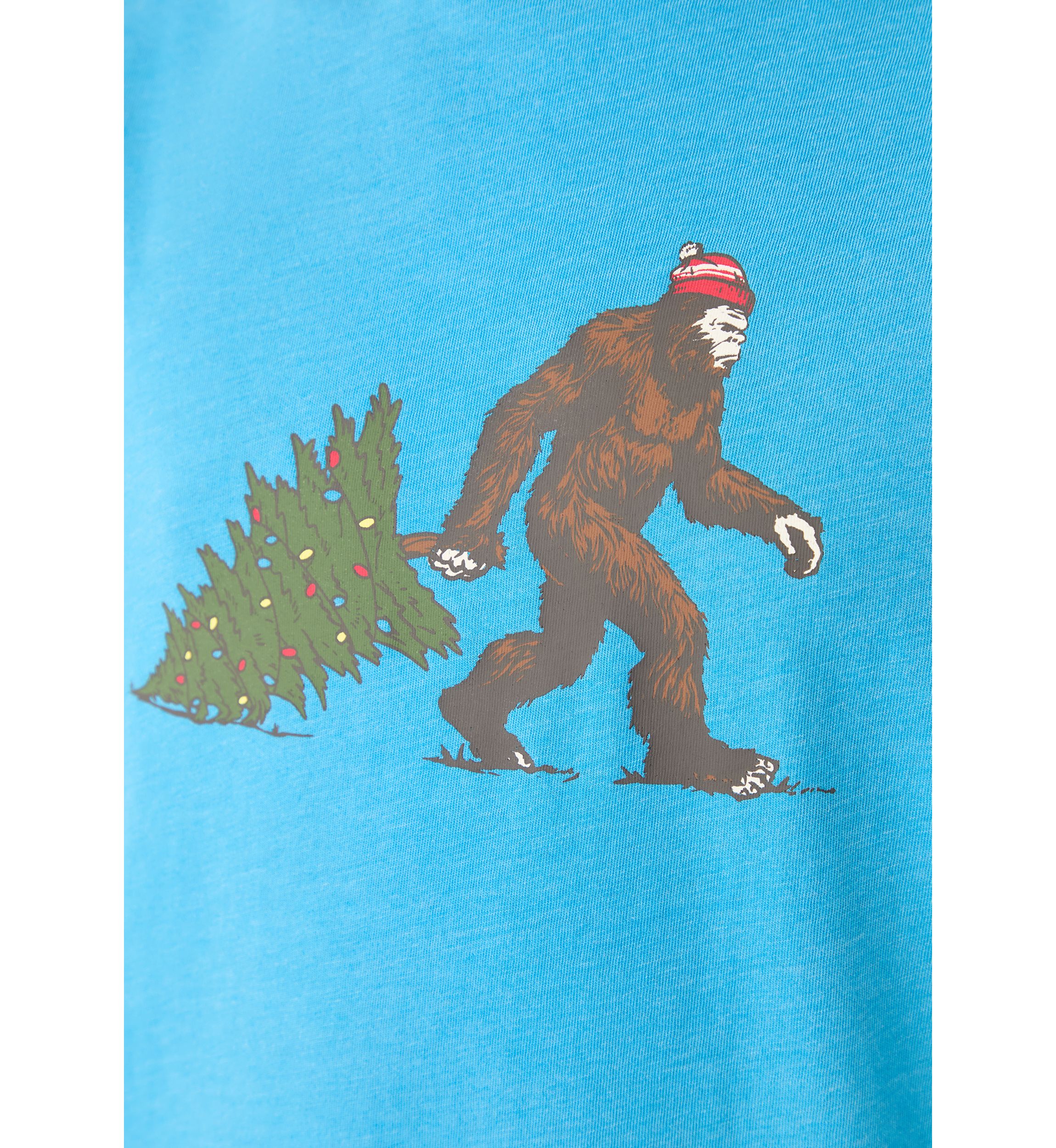 Boys 8-20 Big Foot Tree Long Sleeve T-Shirt