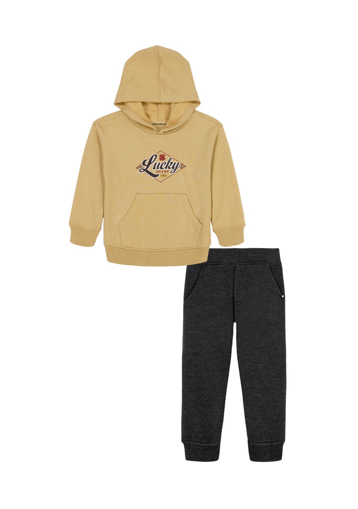 Boys 4-7 Fleece Hoodie and Jogger Set 