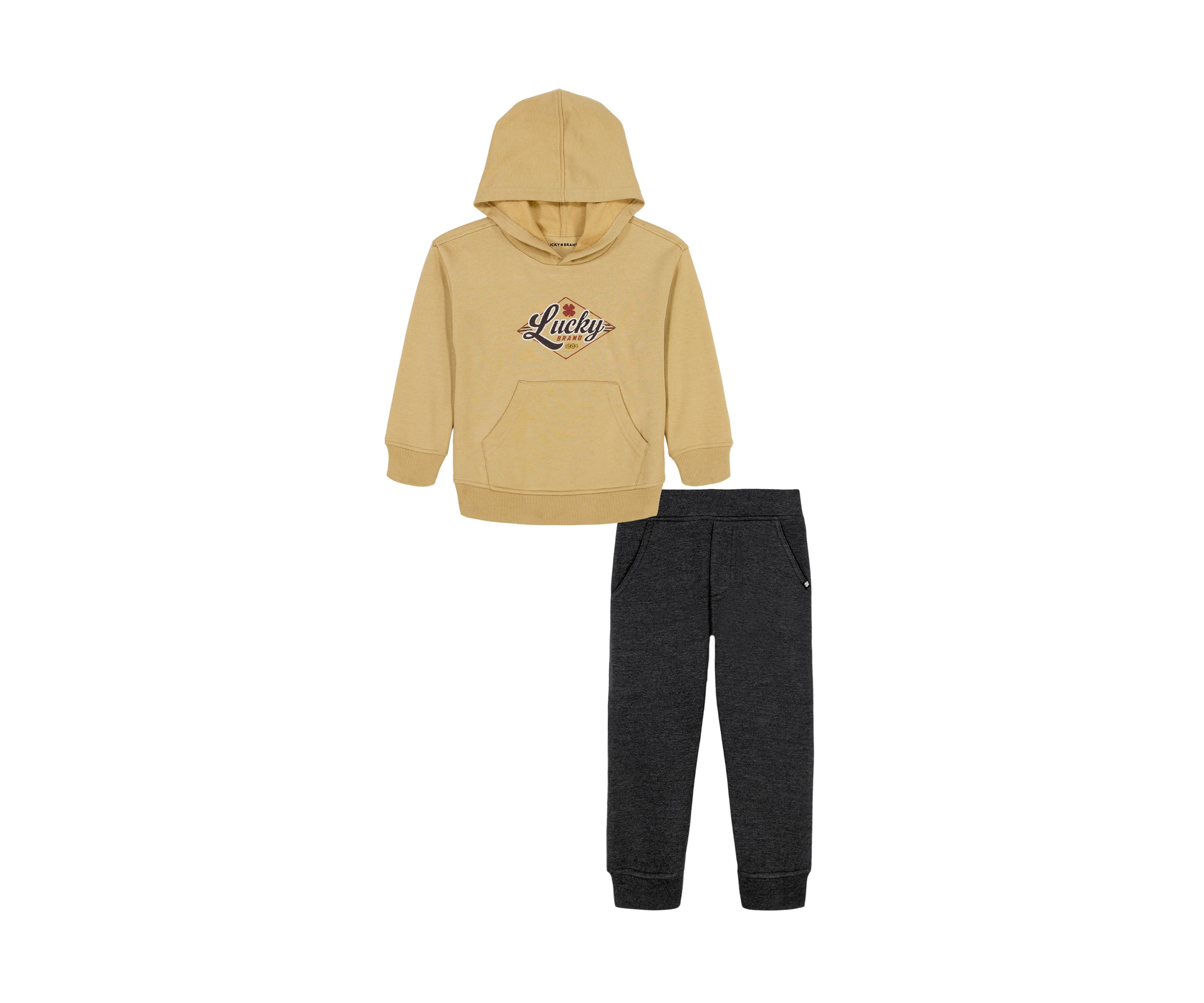 Boys 4-7 Fleece Hoodie and Jogger Set 