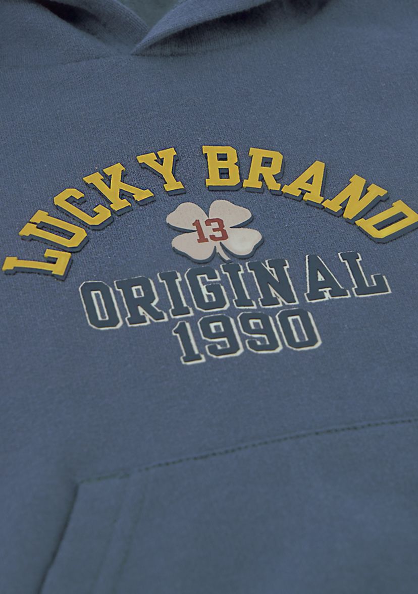 Boys 4-7 Fleece Hoodie and Cargo Jogger Set 