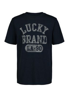 Lucky Brand Big Boys 8-20 Short Sleeve Just Lucky T-Shirt