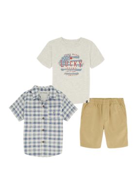 Little Boy SIZE 4 Polo Gap Lucky Brand Clothing Bundle Jeans Tops