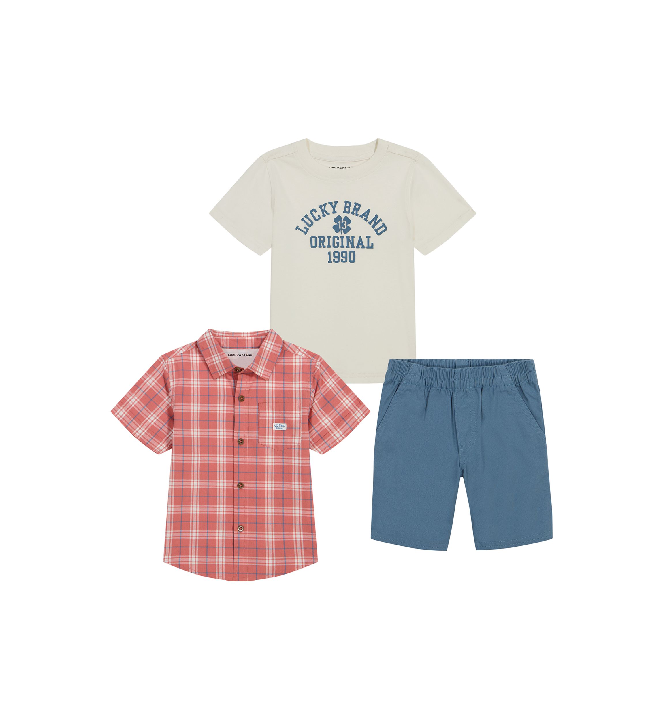 Boys 4-7 3-Piece Short Set