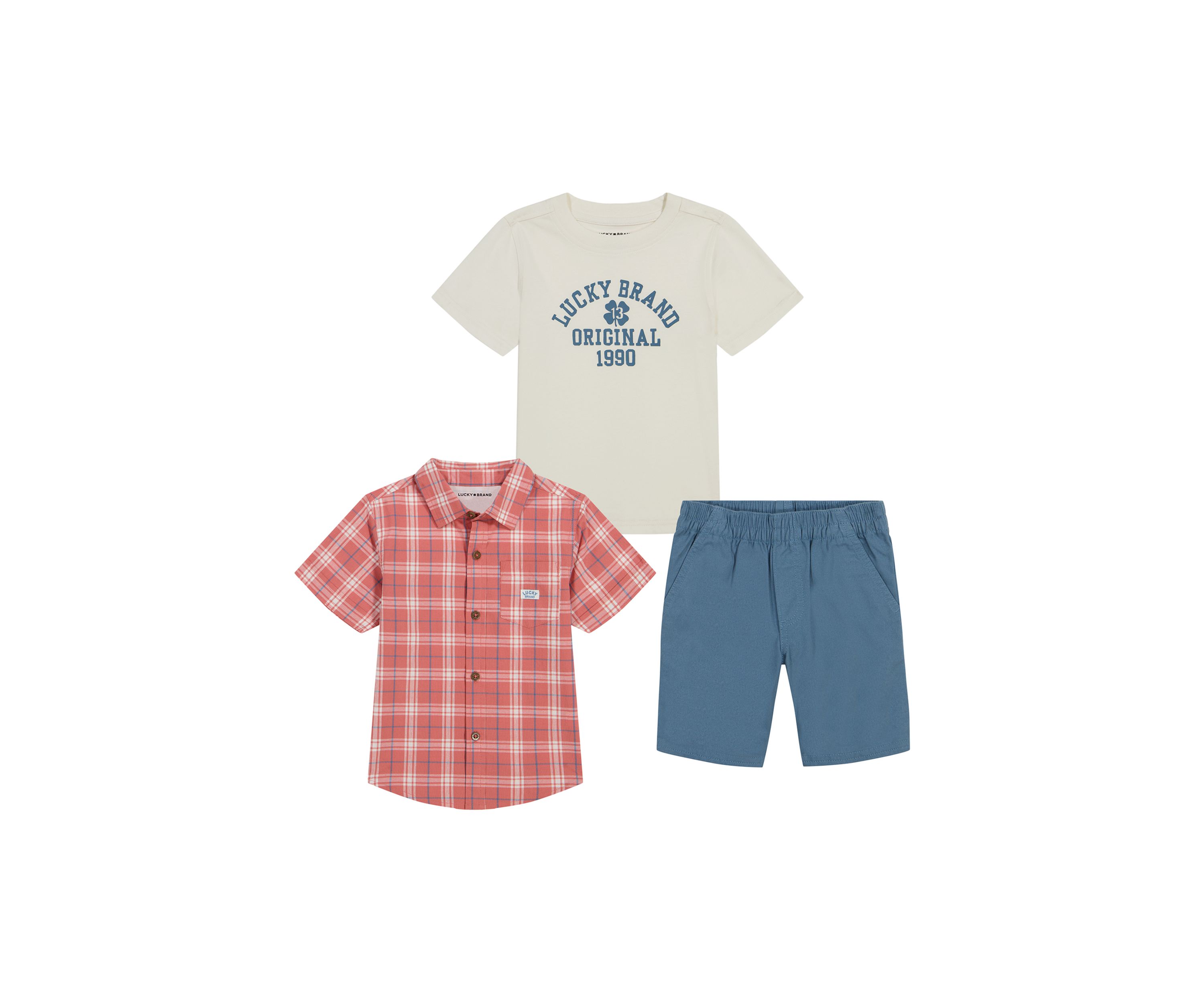 Boys 4-7 3-Piece Short Set