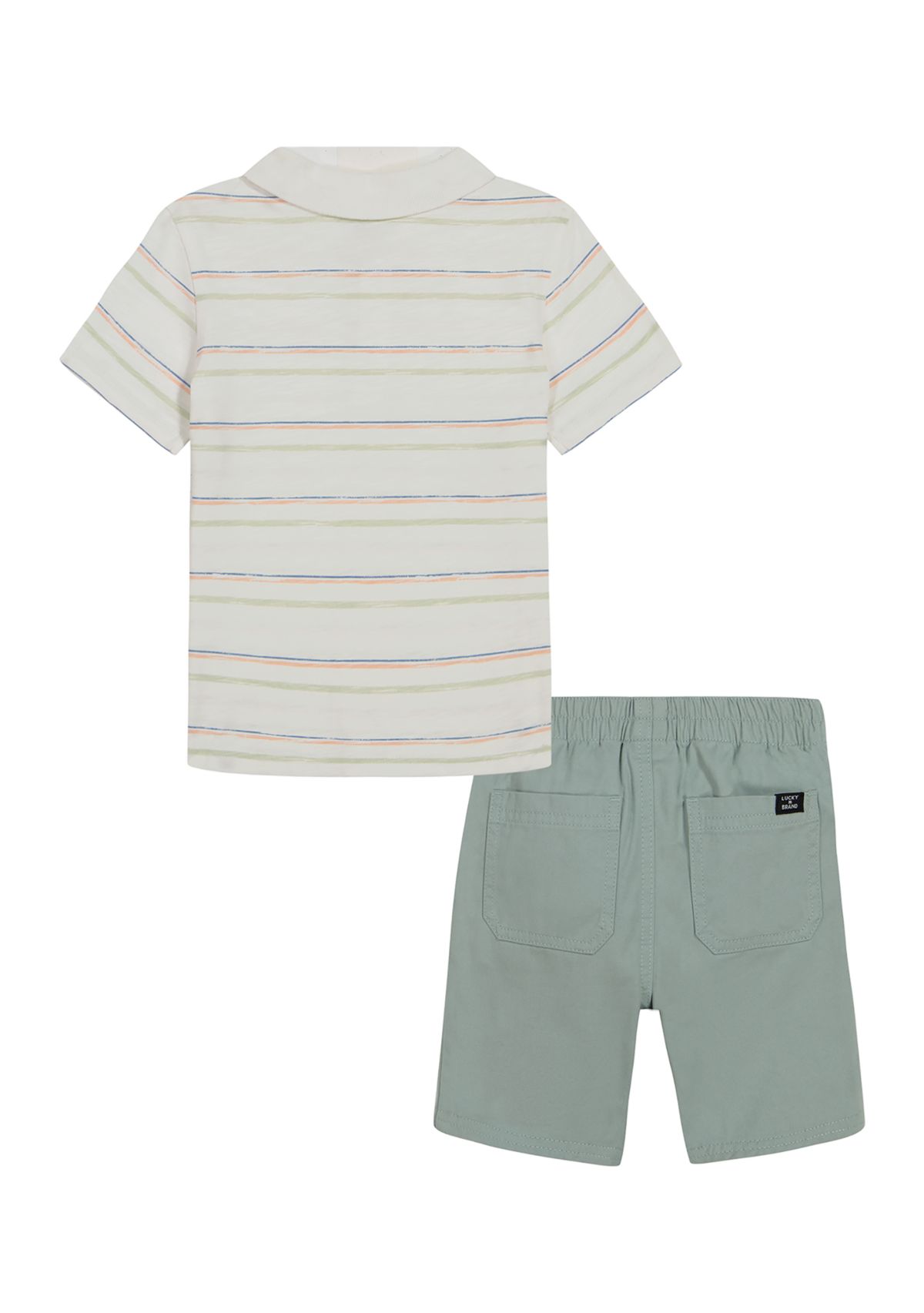Boys 4-7 2-Piece Polo Set 
