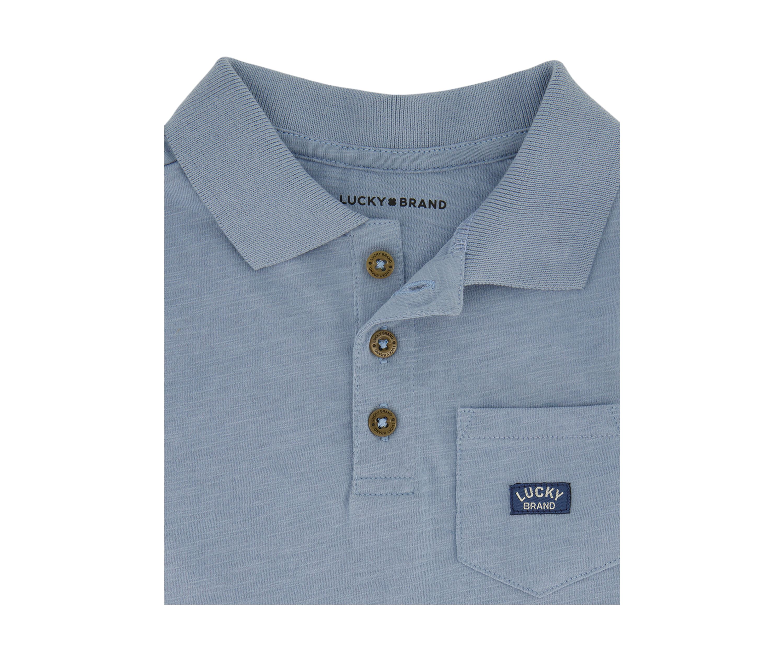 	  Boys 4-7 2-Piece Polo Set 