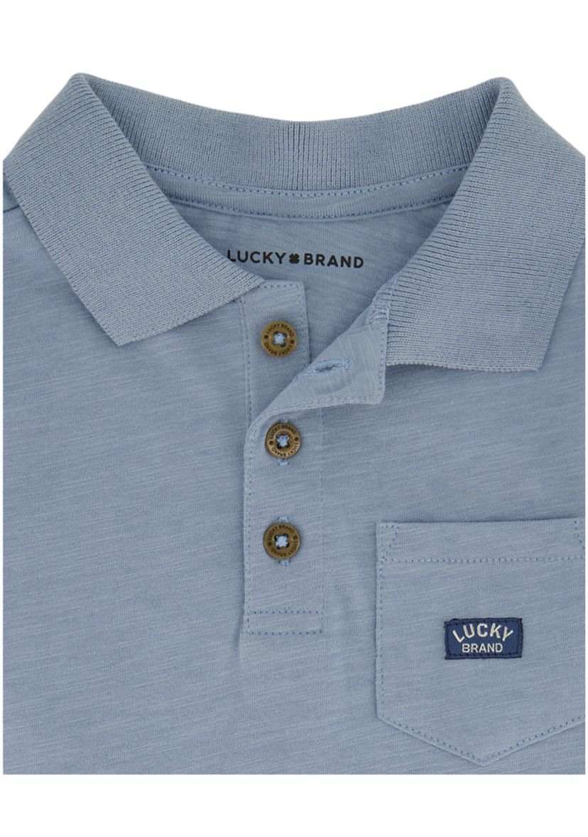 	  Boys 4-7 2-Piece Polo Set 