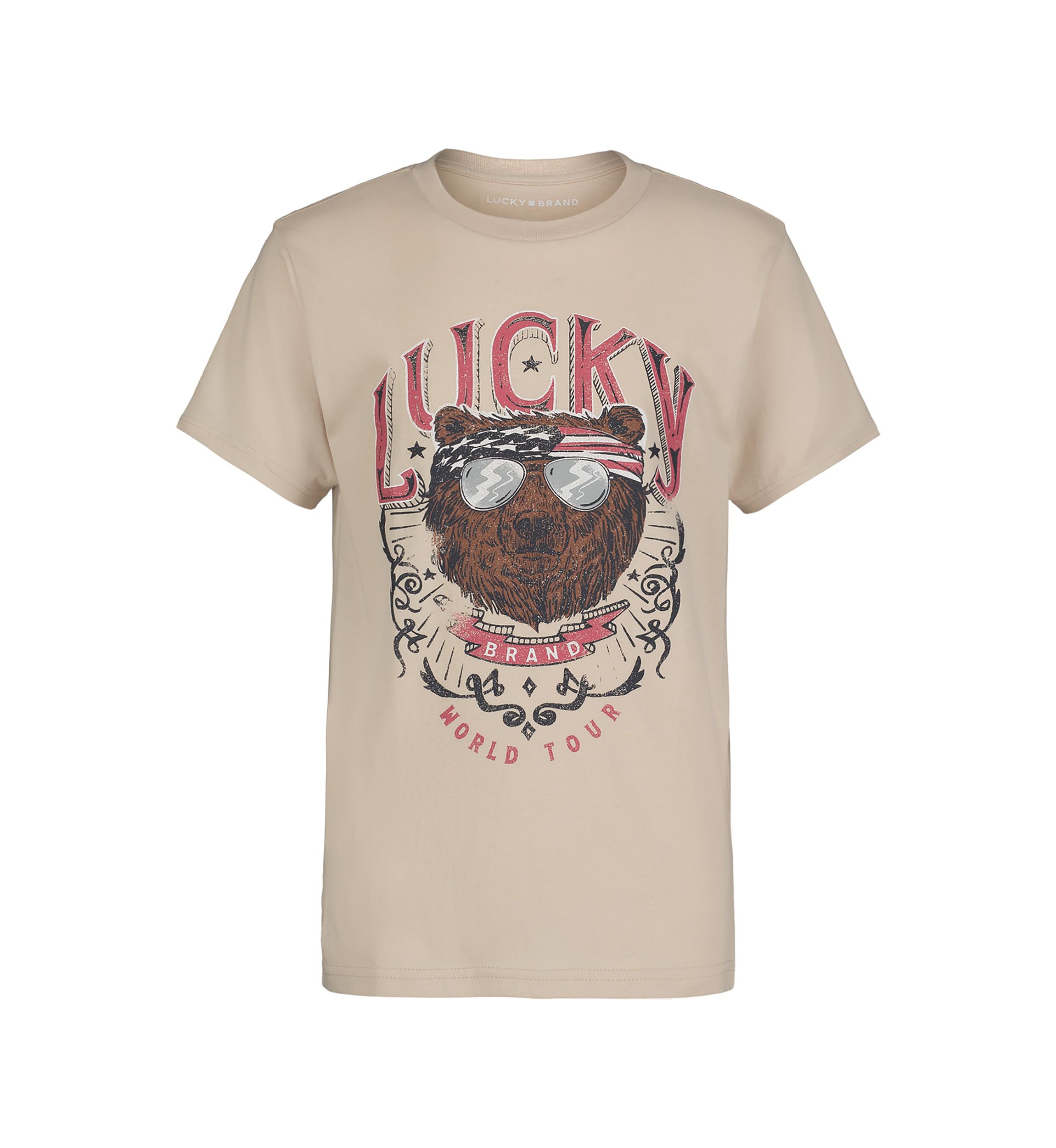 Boys 8-20 World Tour Bear Graphic T-Shirt