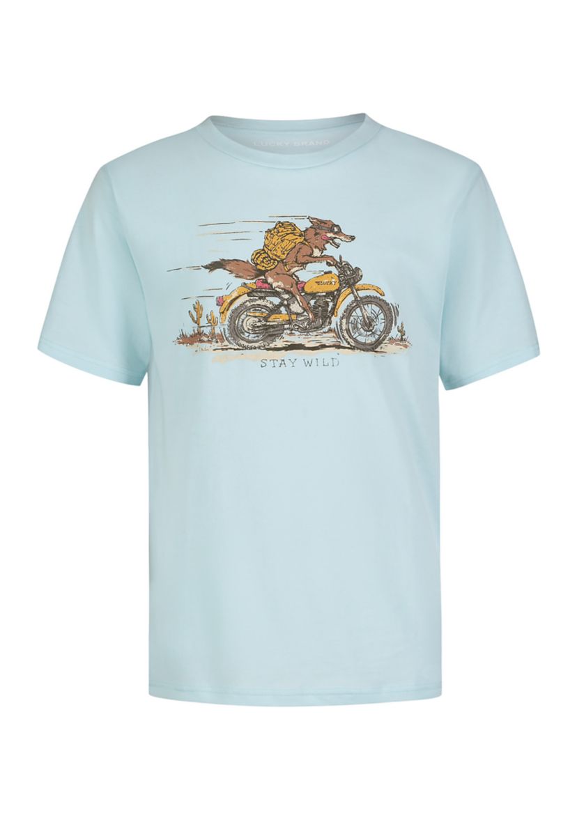  Boys 8-20 Stay Wild Graphic T-Shirt