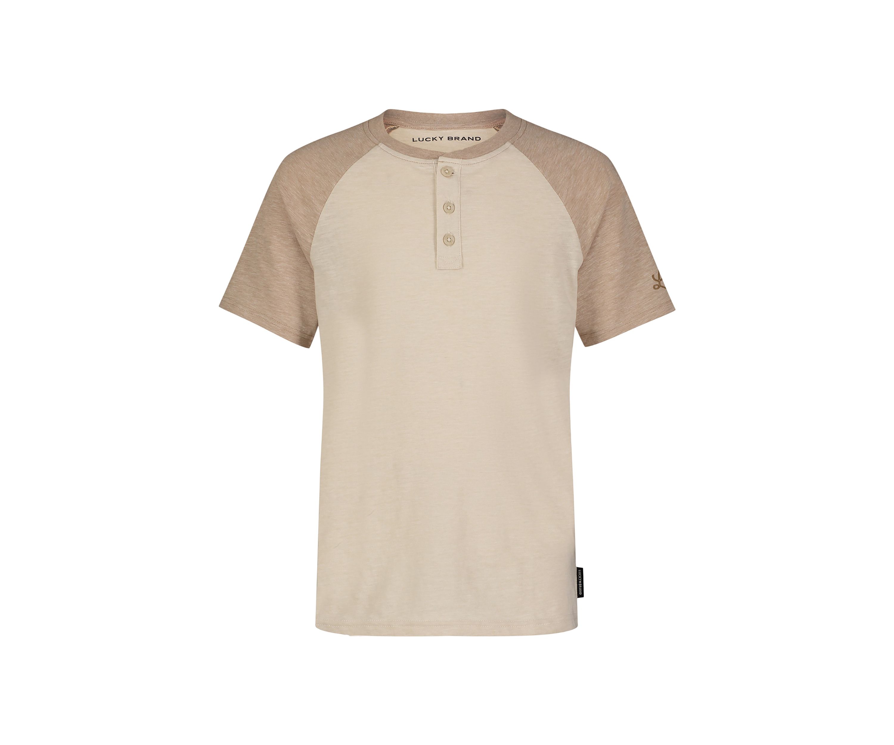 Boys 8-20 Raglan Henley T-Shirt