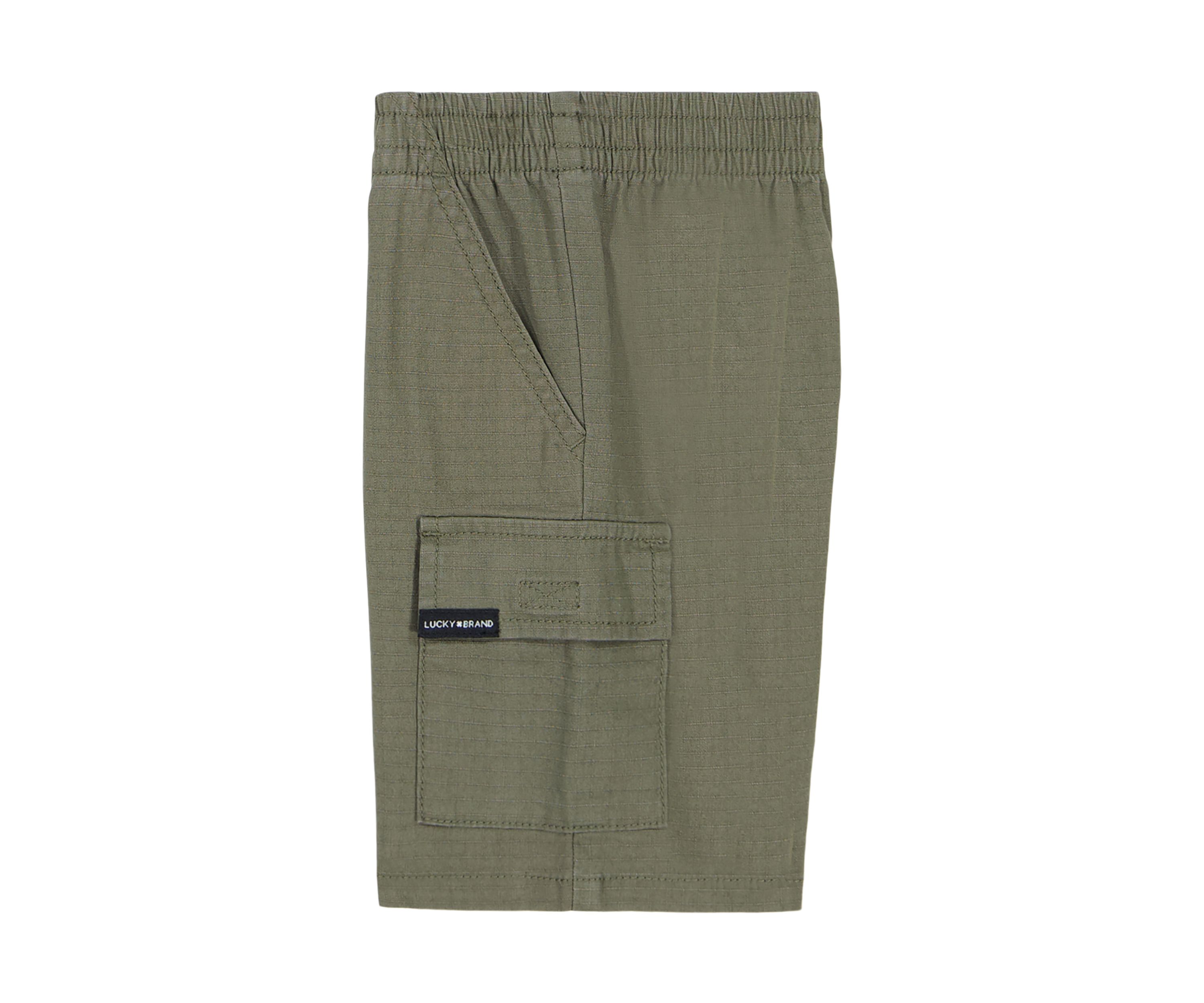 Boys 4-7 Henley Shirt and Twill Cargo Shorts