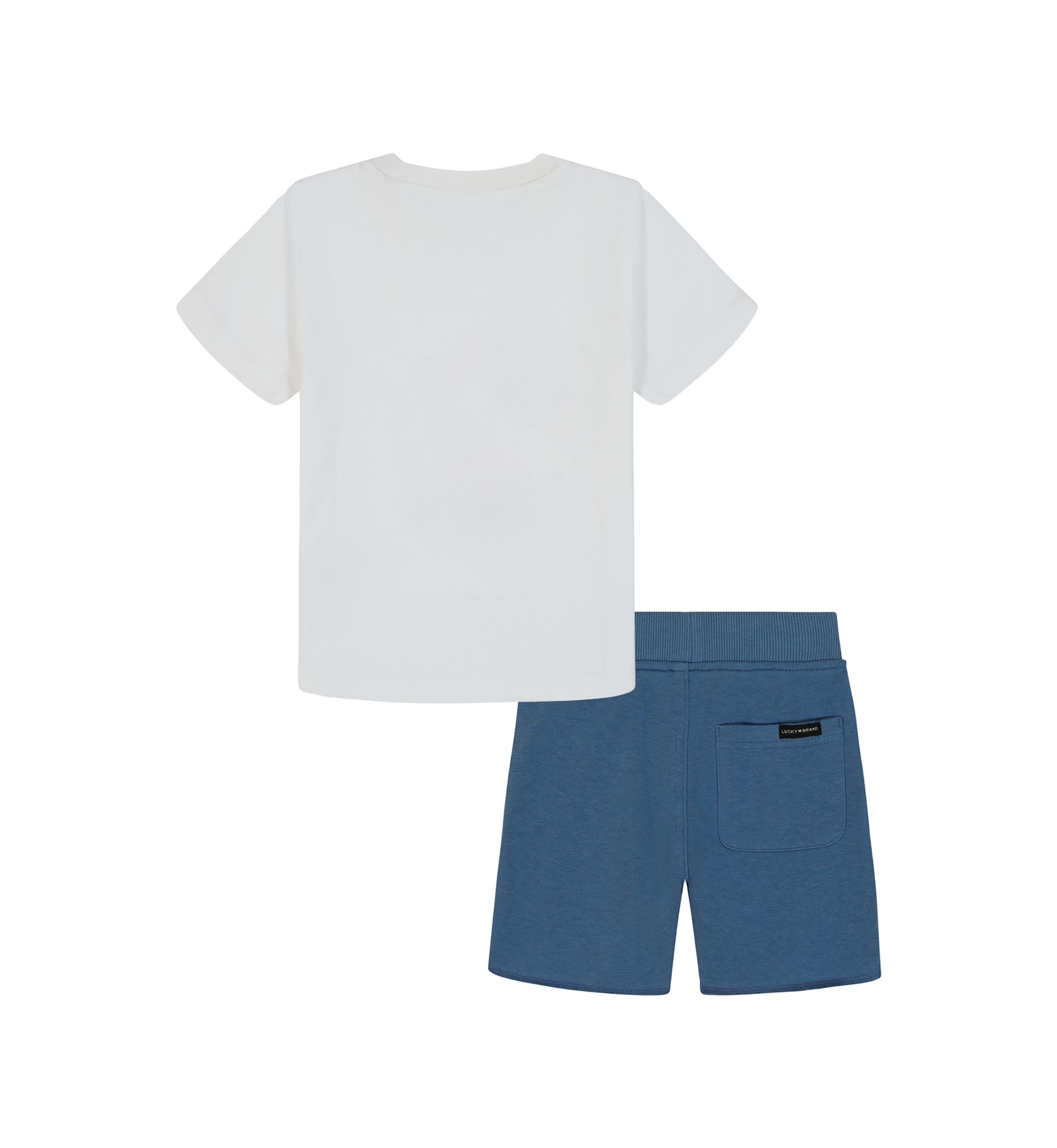 Boys 4-7 Graphic T-Shirt and Terry Shorts Set