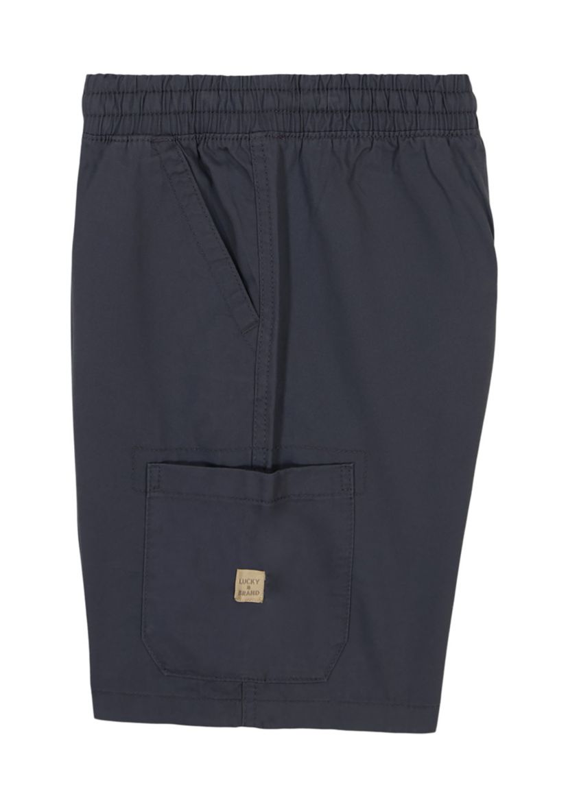 Boys 8-20 Solid Cargo Shorts