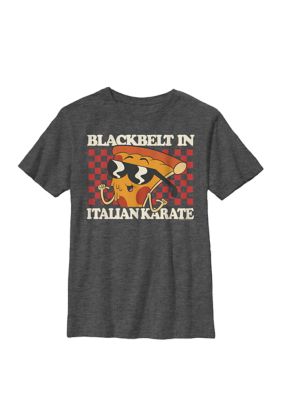 Cartoon Network Uncle Grandpa Pizza Steve Italian Karate Crew Graphic  T-Shirt | belk
