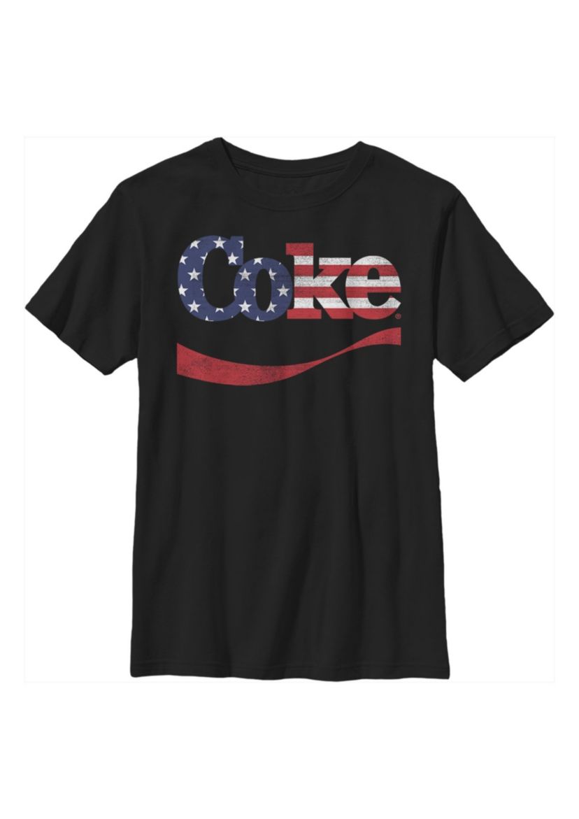 Spangled Coke Graphic T-Shirt