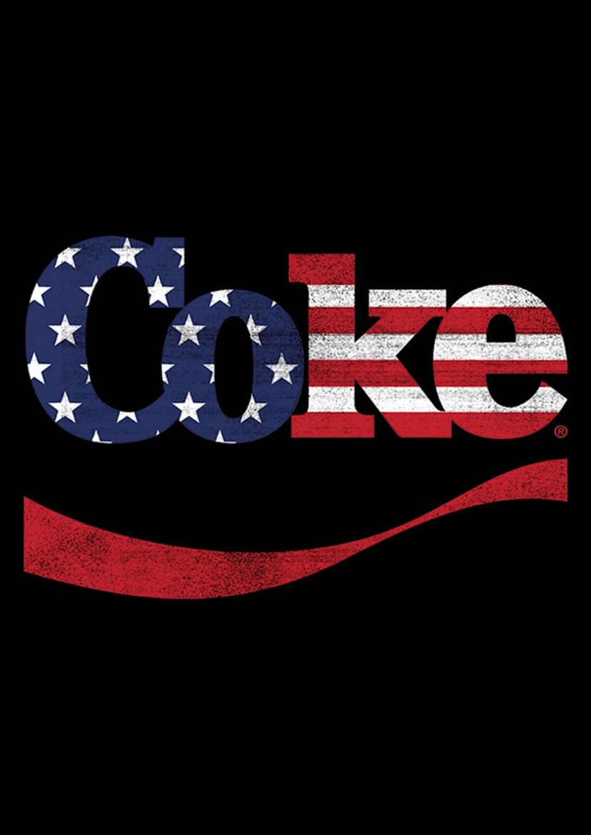 Spangled Coke Graphic T-Shirt