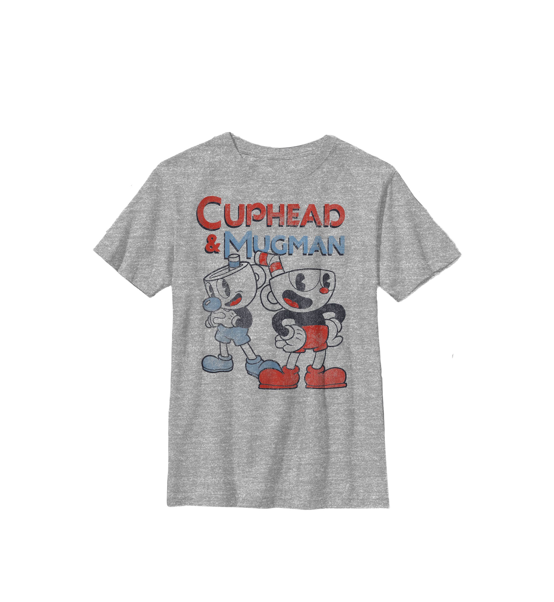 And Mugman Dynamic Duo Vintage Crew Graphic T-Shirt