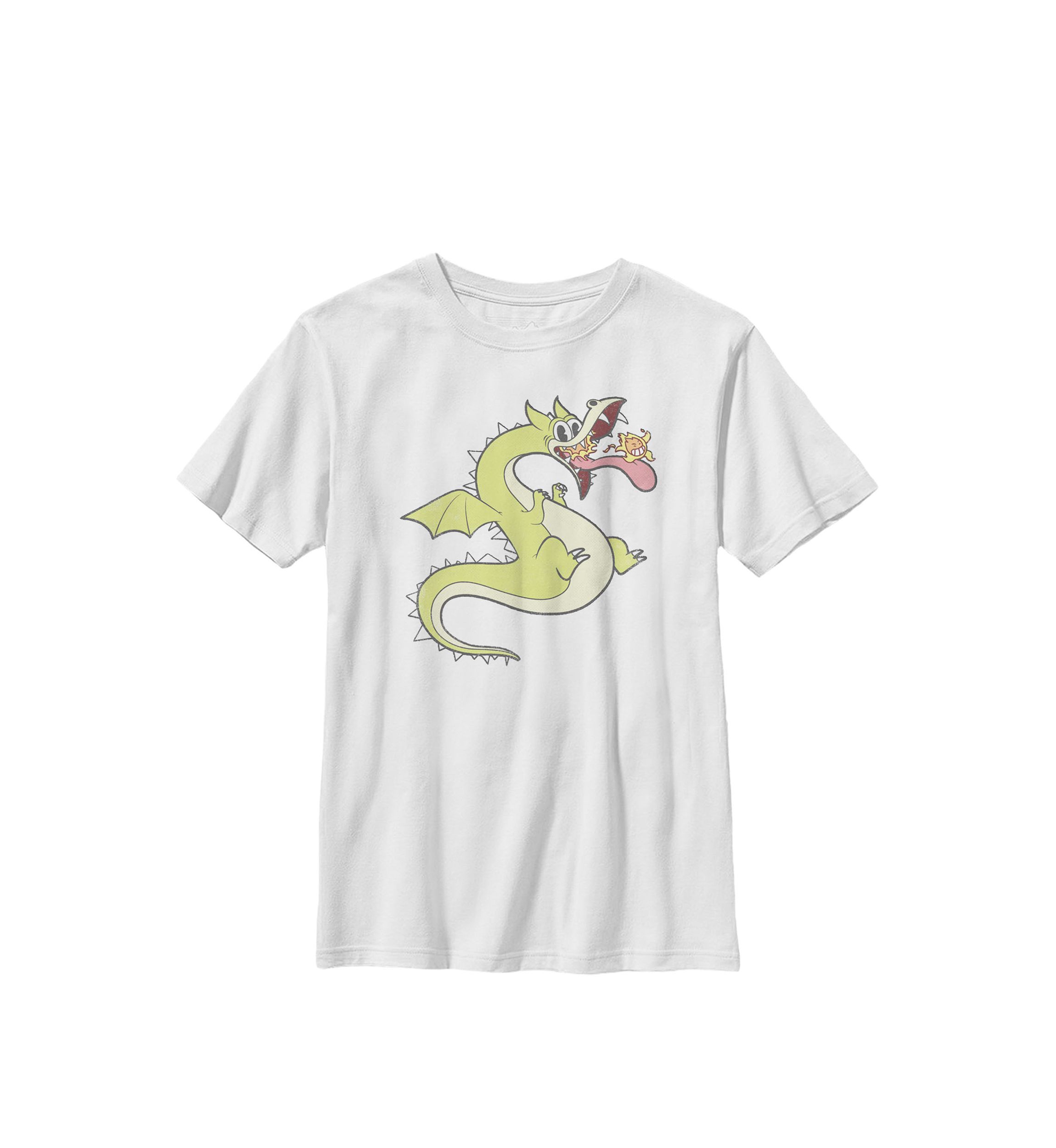  Grim Matchstick & Living Fireball Crew Graphic T-Shirt