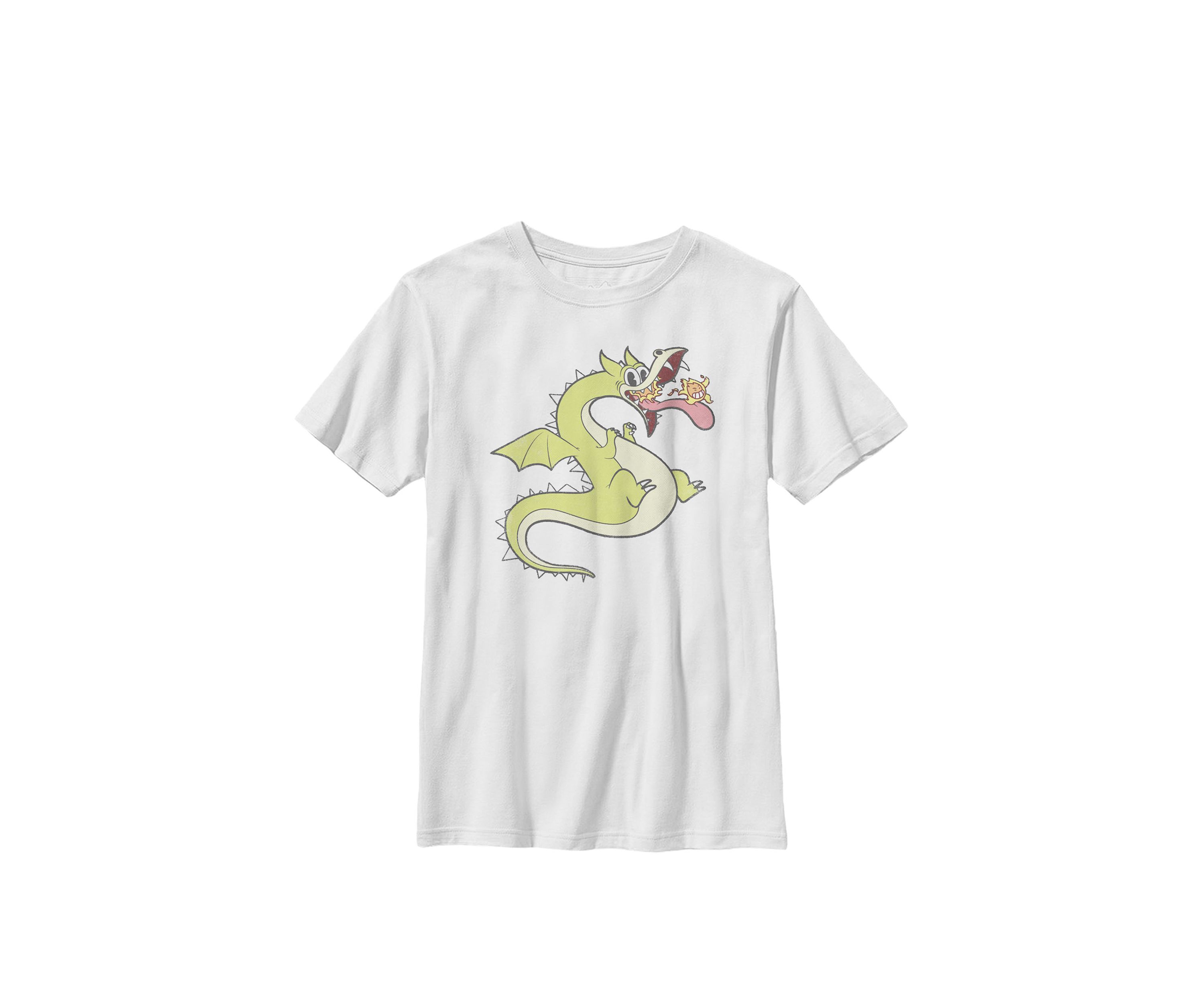  Grim Matchstick & Living Fireball Crew Graphic T-Shirt