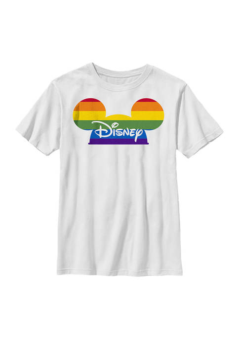 Disney® Boys 4-7 Pride Hat Graphic T-Shirt