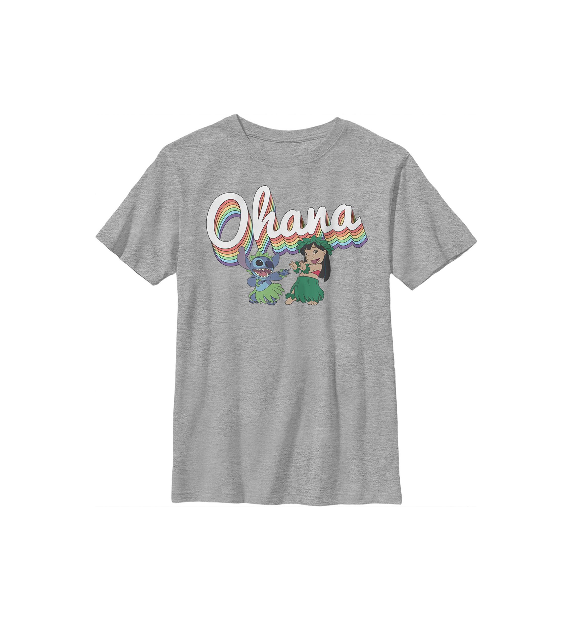Rainbow Ohana Graphic Top