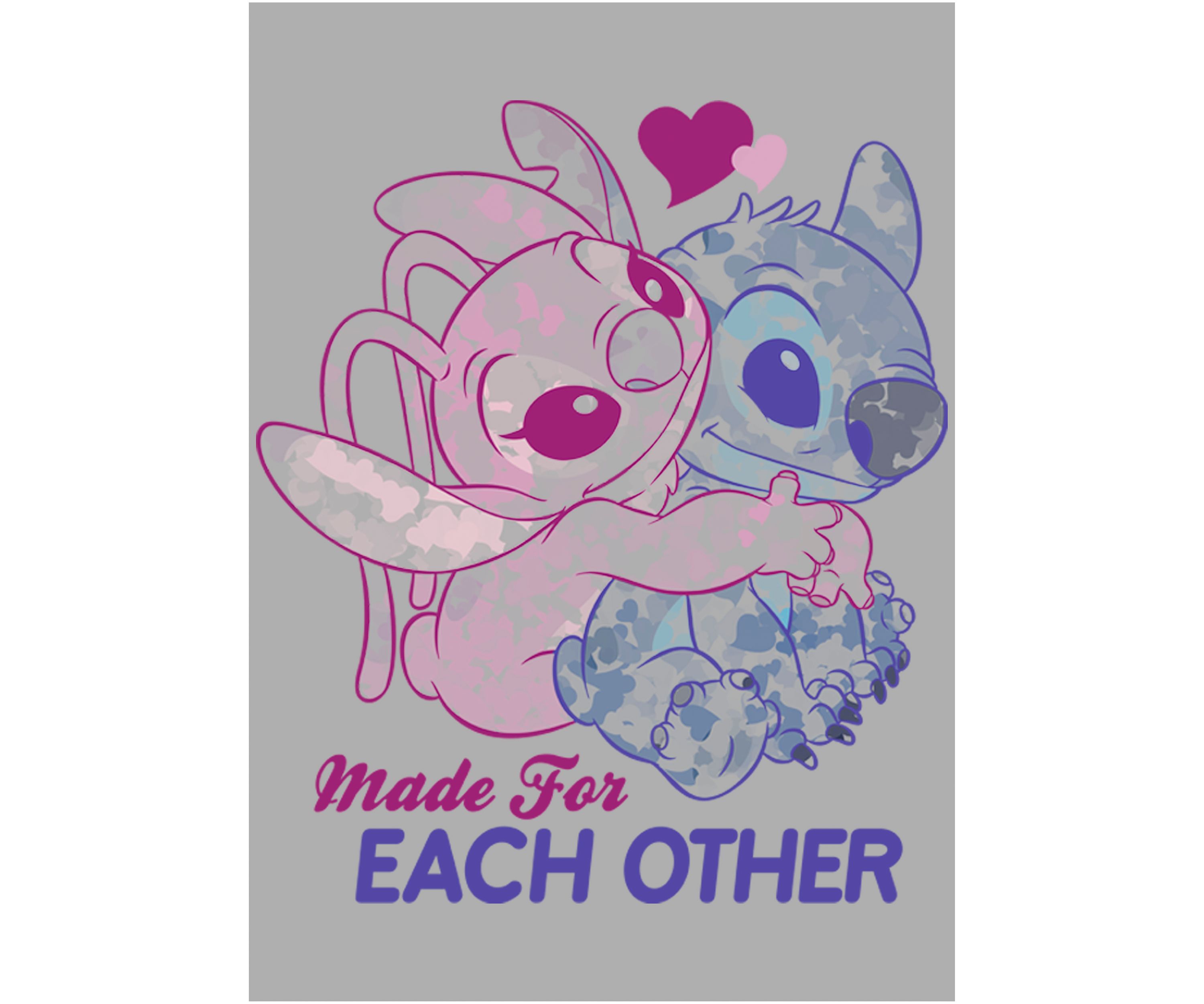 Boys 4-7  Stitch Angel Together Graphic T-Shirt