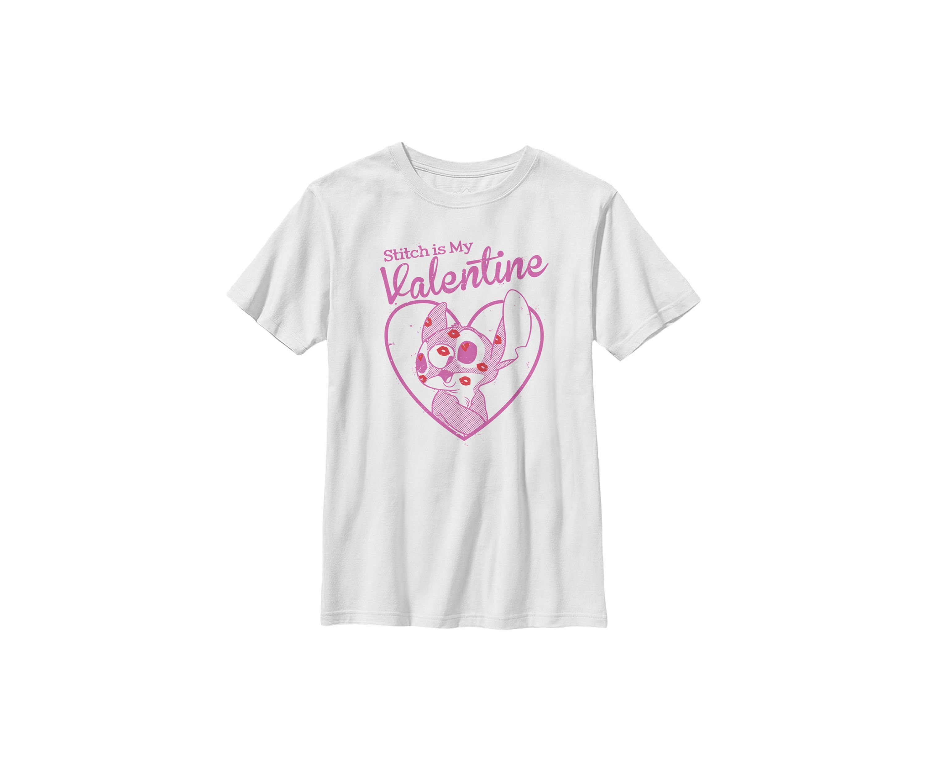 Boys 4-7  Stitch Valentine Graphic T-Shirt
