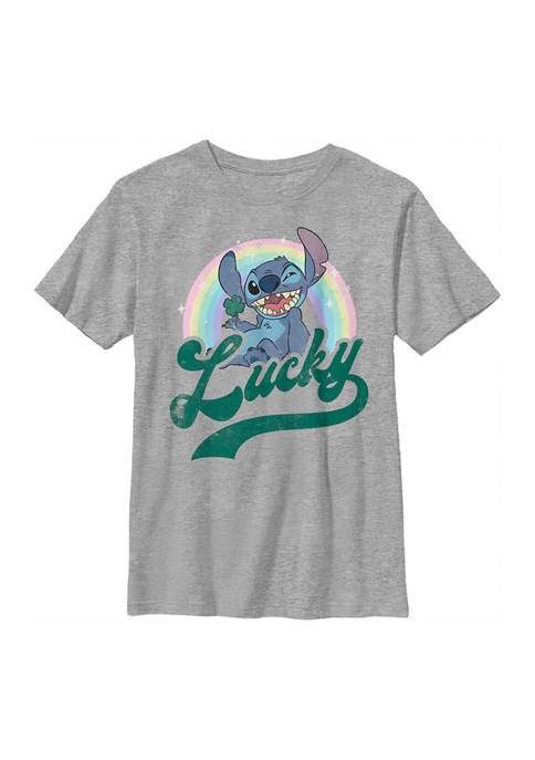 Disney® Boys 4-7 Lucky Rainbow Graphic T-Shirt