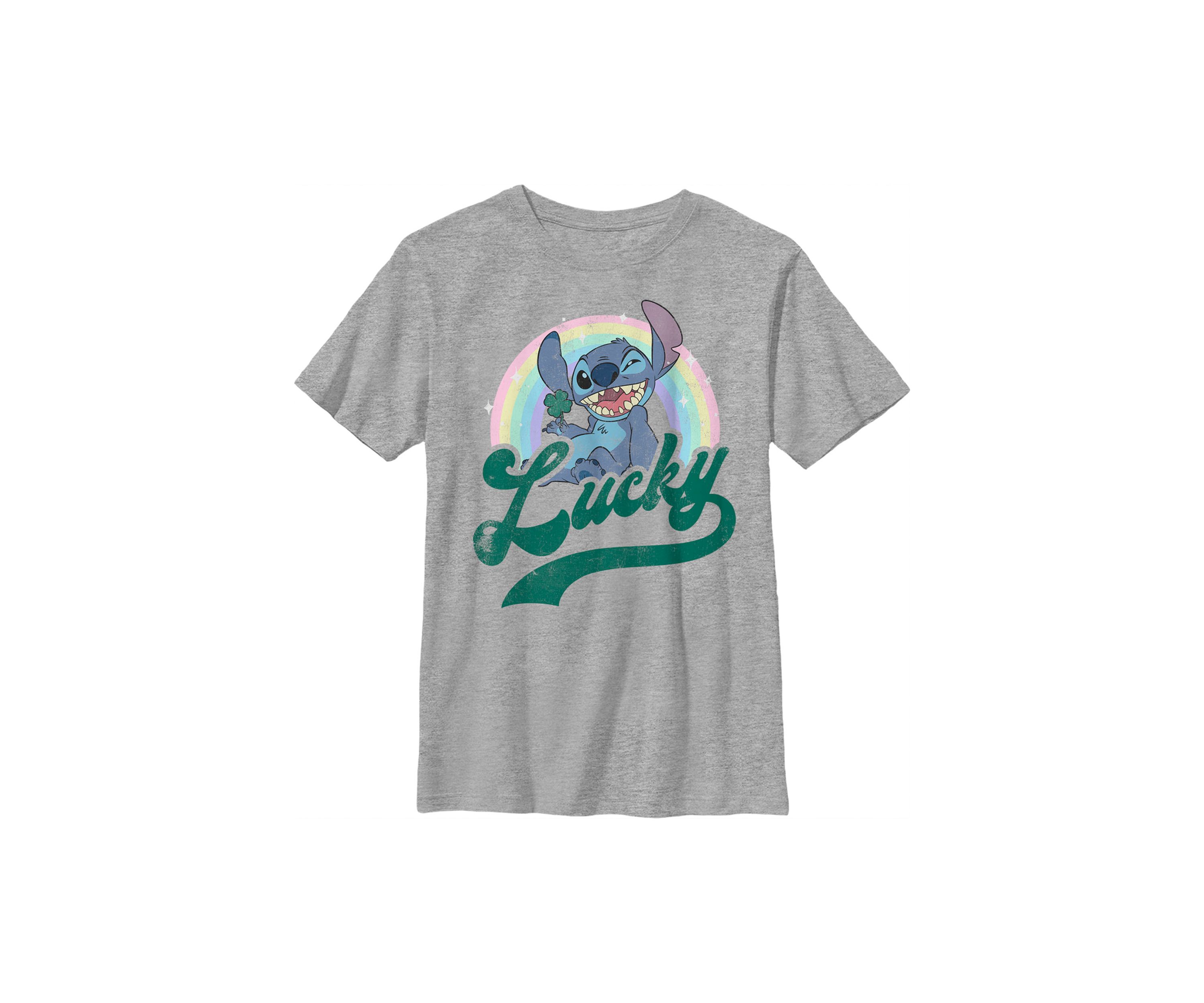 Boys 4-7  Lucky Rainbow Graphic T-Shirt