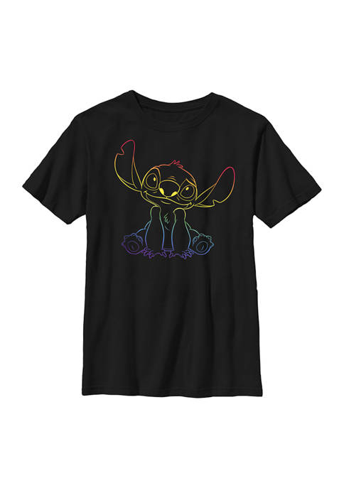 Disney® Boys 4-7 Pride Stitch Graphic T-Shirt