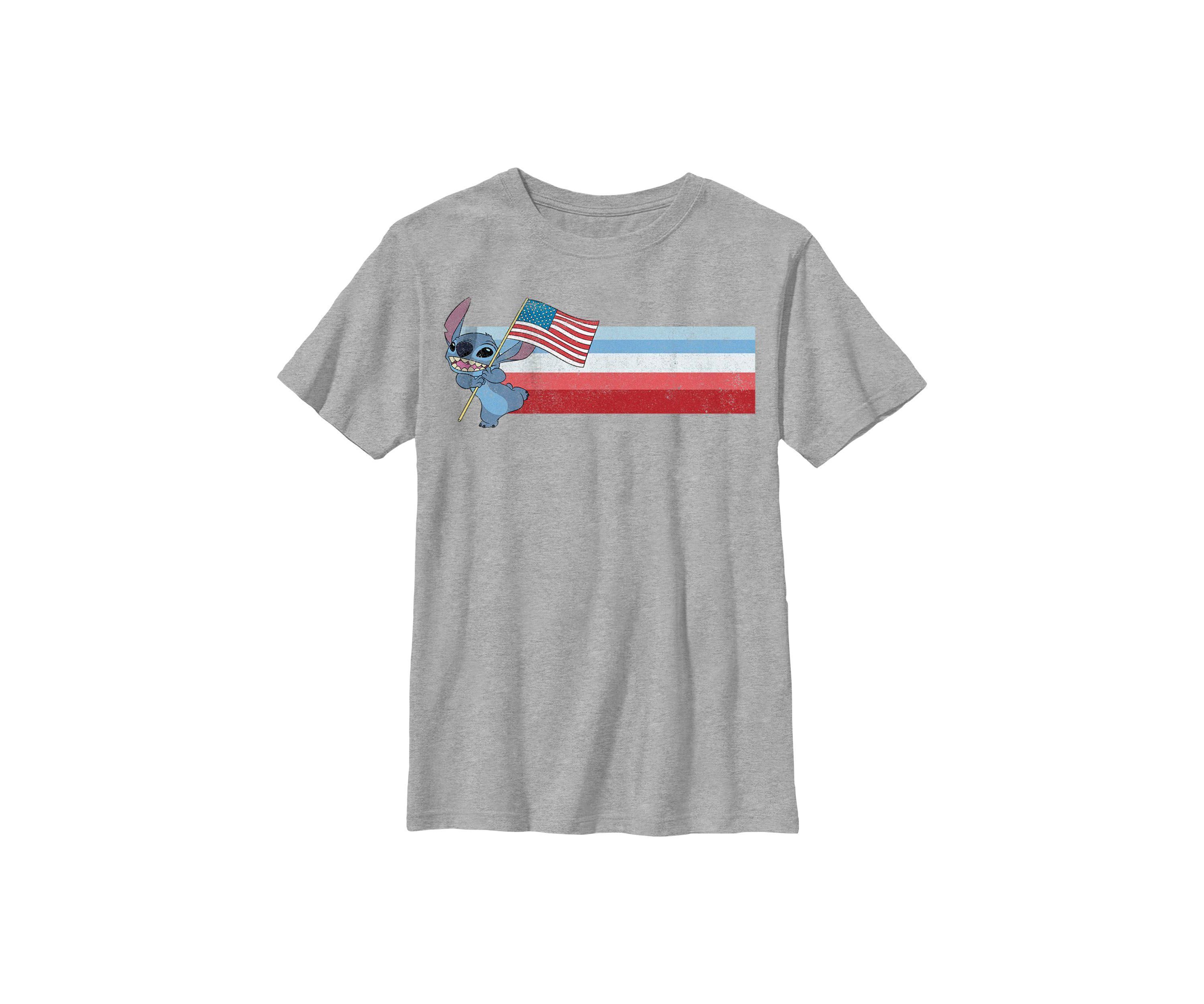 Flag Stitch Graphic T-Shirt