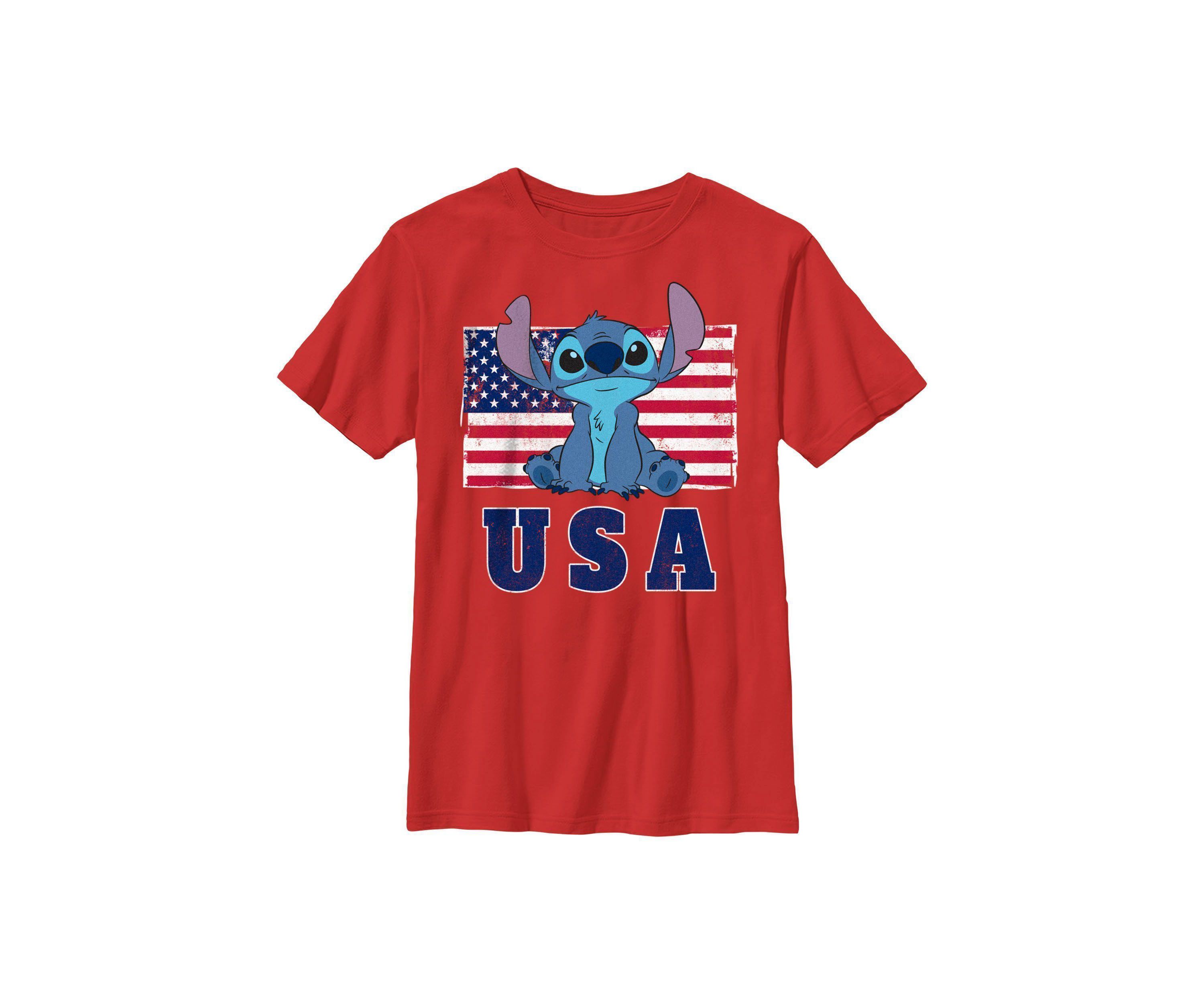 Merica Stitch Graphic T-Shirt