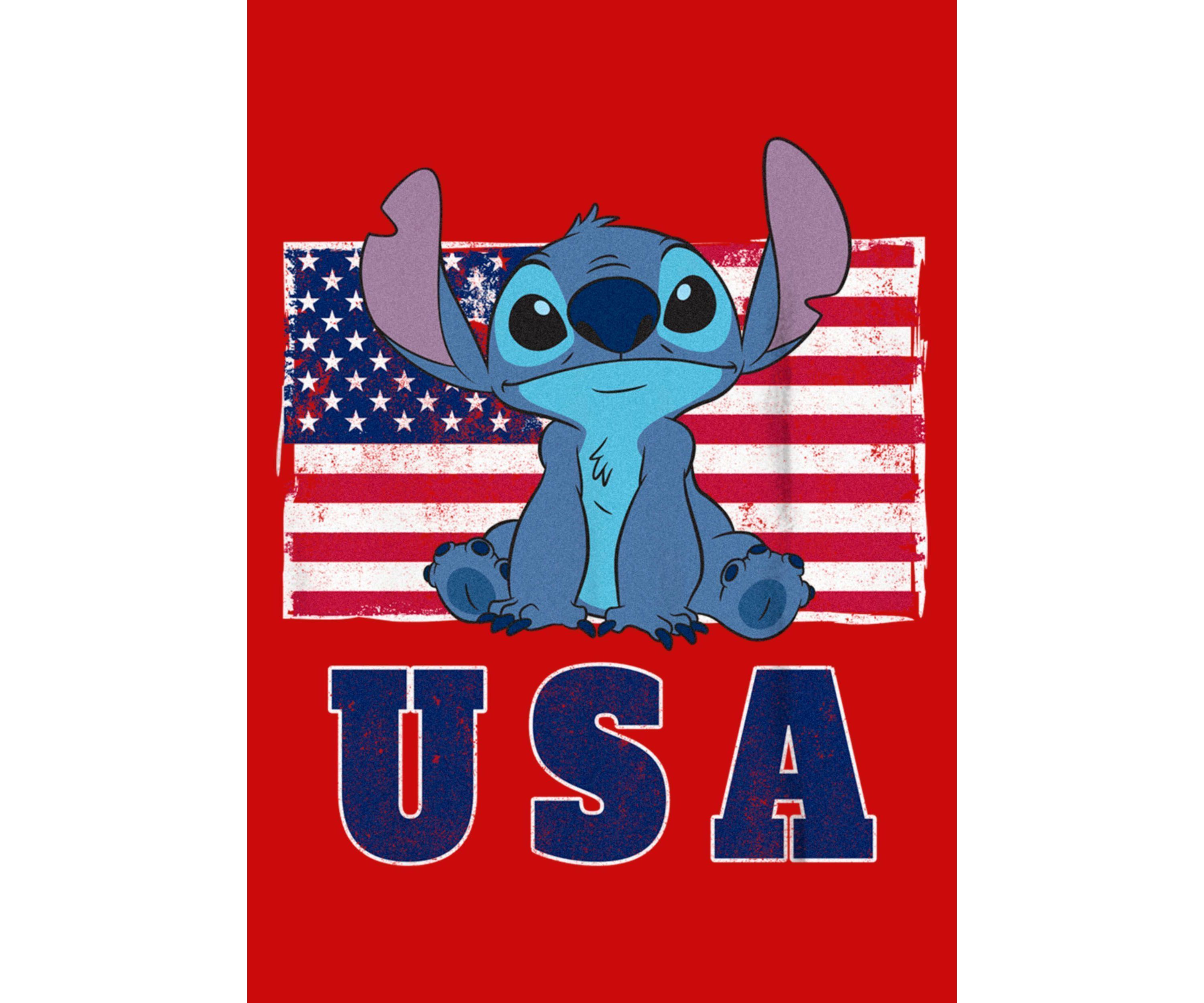Merica Stitch Graphic T-Shirt