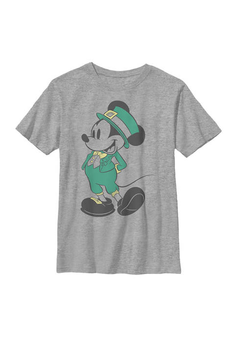 Mickey Classic Boys 8-20 Leprechaun Graphic T-Shirt