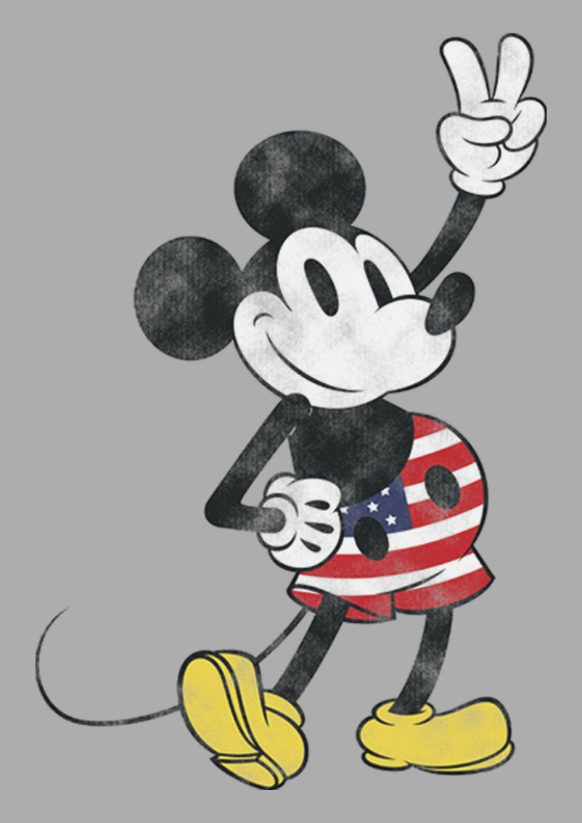 American Mouse Graphic T-Shirt