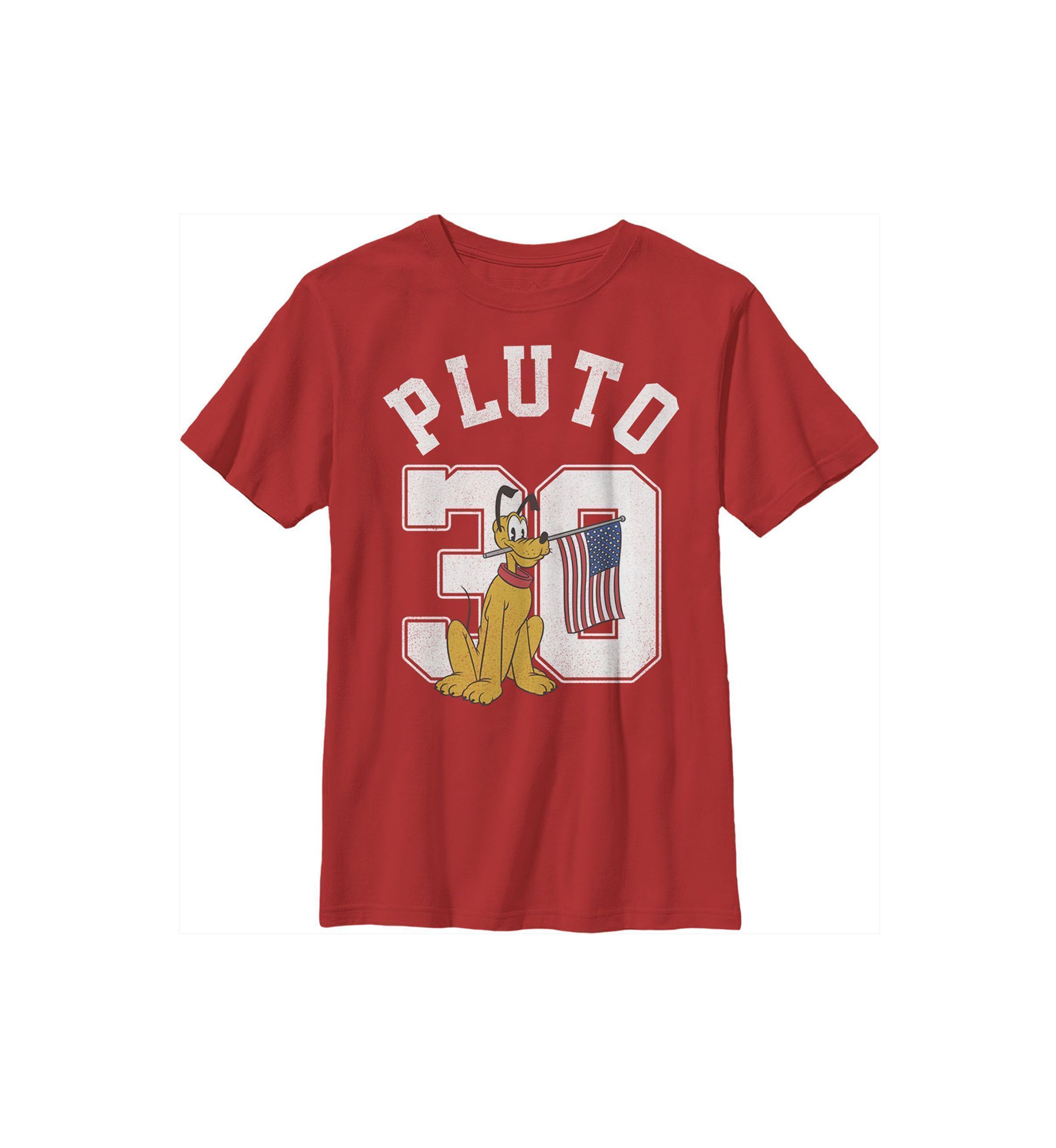 Pluto Collegiate Graphic T-Shirt