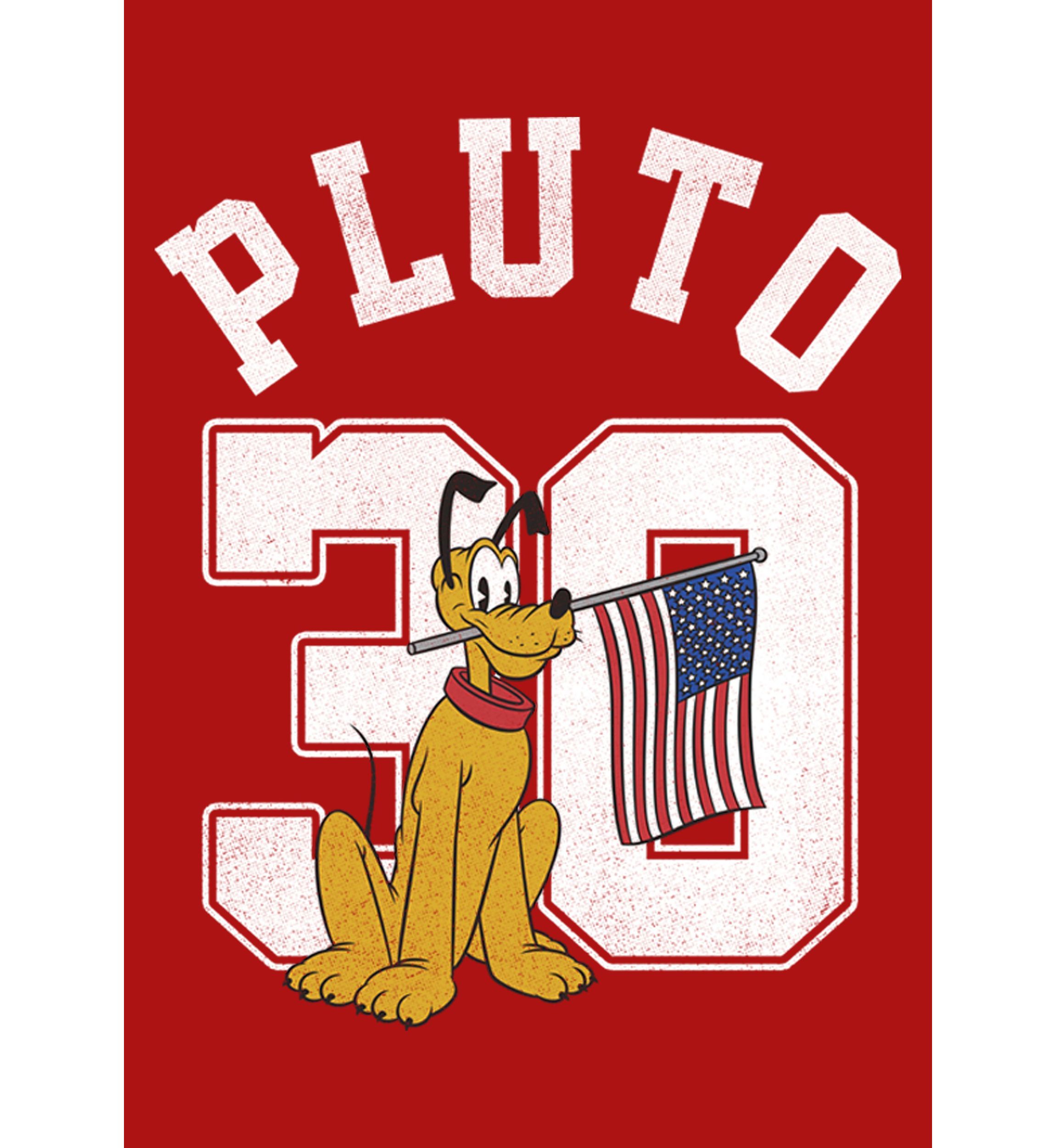 Pluto Collegiate Graphic T-Shirt