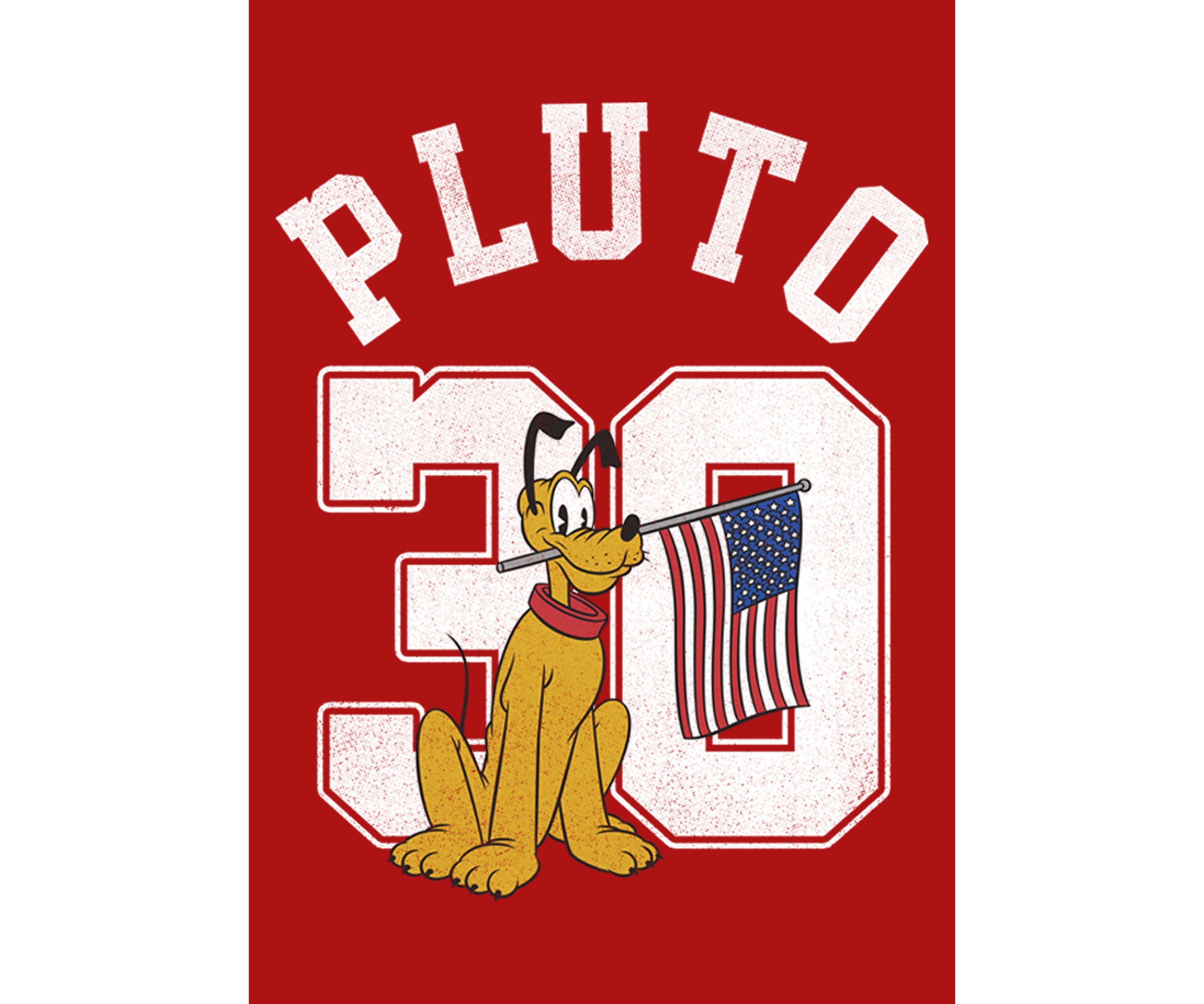 Pluto Collegiate Graphic T-Shirt