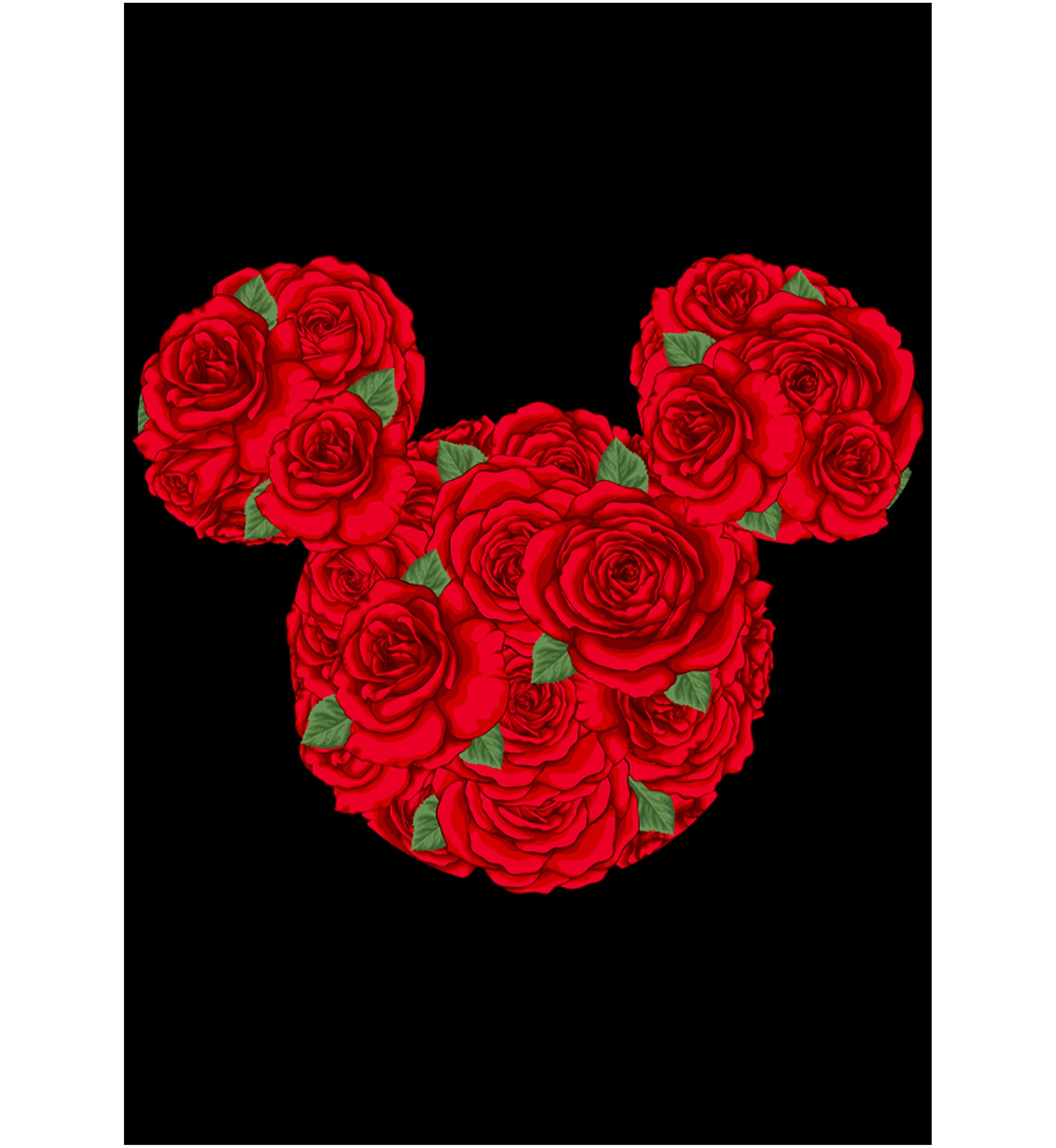 Boys 4-7 Mickey Mouse Roses Graphic T-Shirt