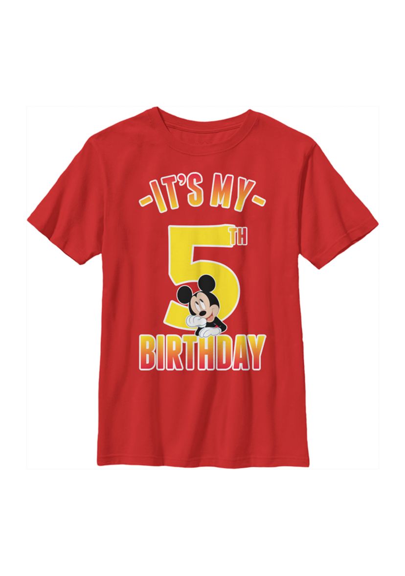 Boys 4-7 Hiya Pal 5th Birthday Graphic T-Shirt