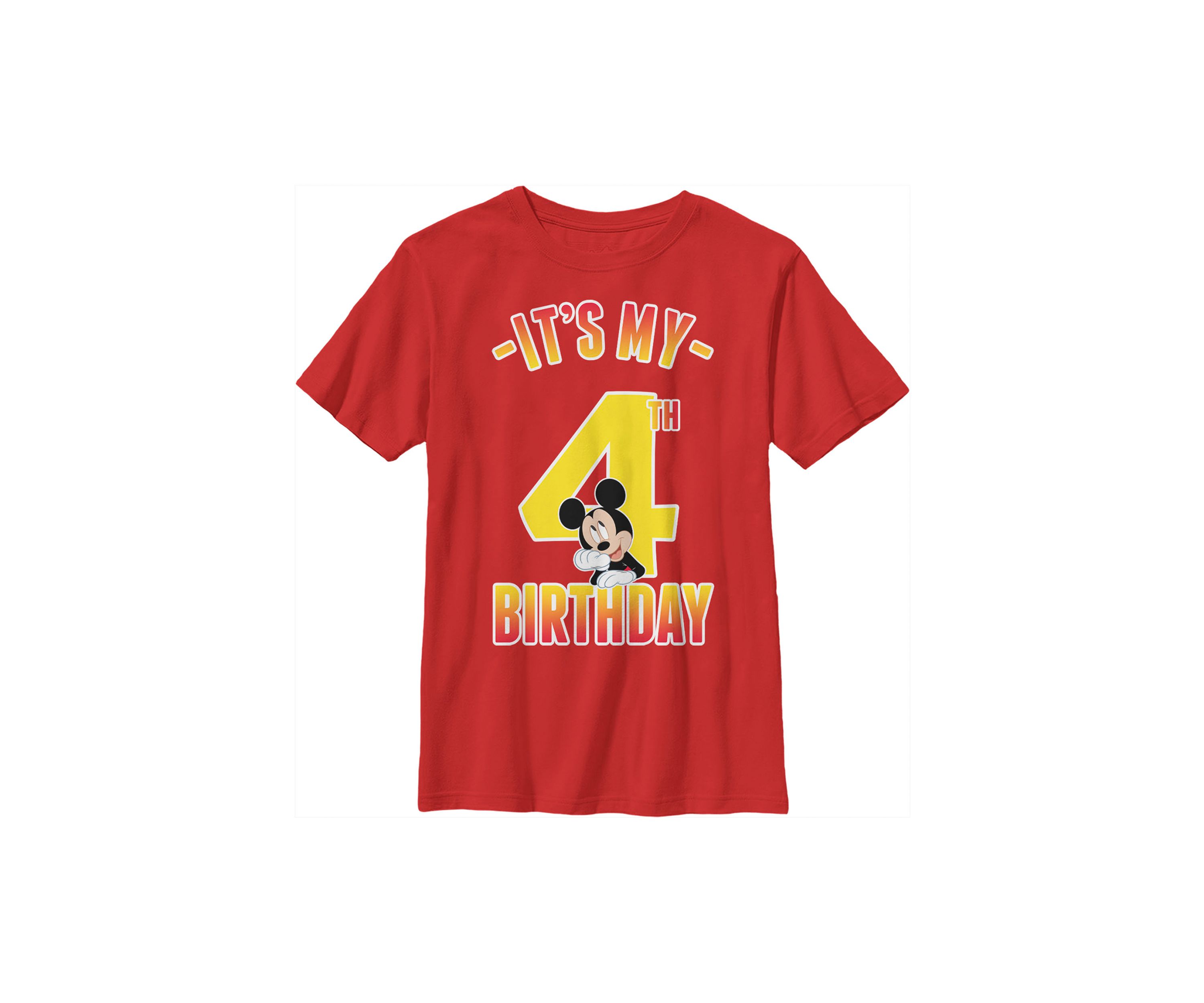 Boys 4-7 Hiya Pal 4th Birthday Graphic T-Shirt