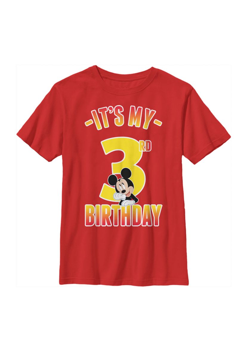 Boys 4-7 Hiya Pal 3rd Birthday Graphic T-Shirt